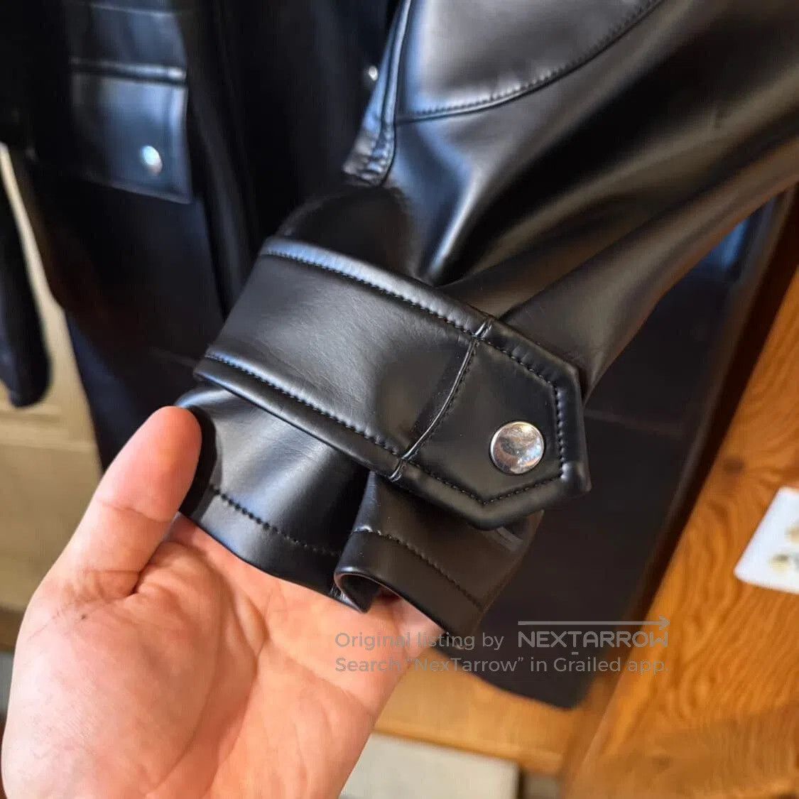 Maison Margiela Maison Margiela Leather Coat. Size US M / EU 48-50 / 2 - 6 Thumbnail