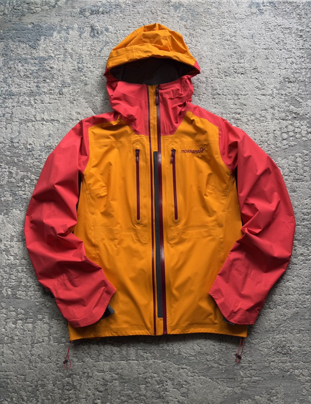 Norrona Norrona Lyngen Gore Tex Orange Crush Jacket Size L WMNS Size L / US 10 / IT 46 - 3 Thumbnail