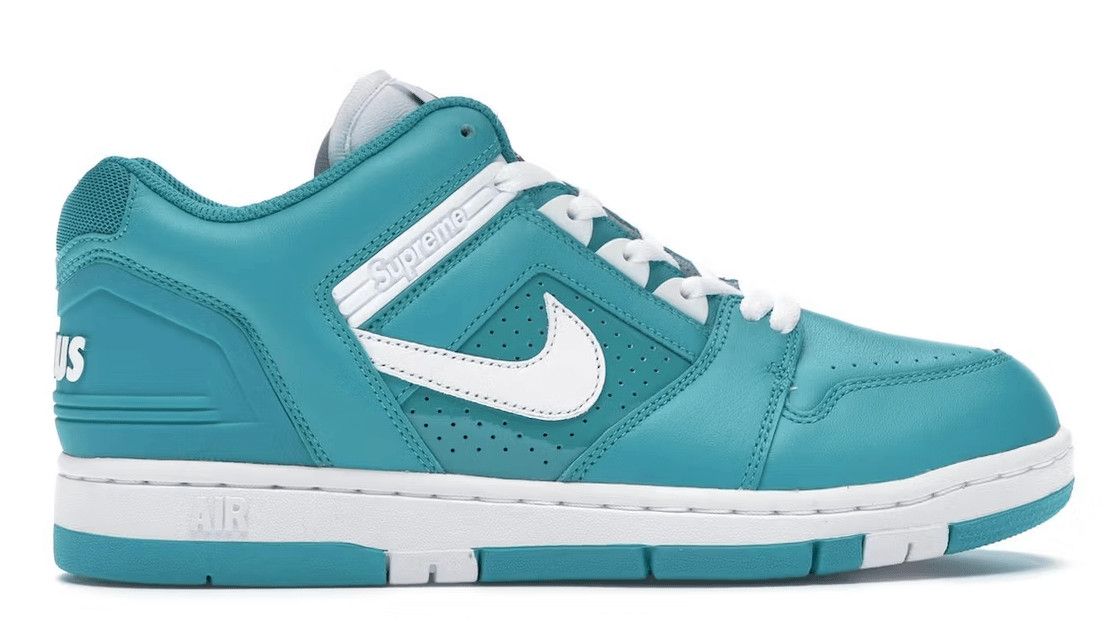 Nike SB Air Force 2 Low Supreme Blue Size US 11.5 / EU 44-45 - 1 Thumbnail