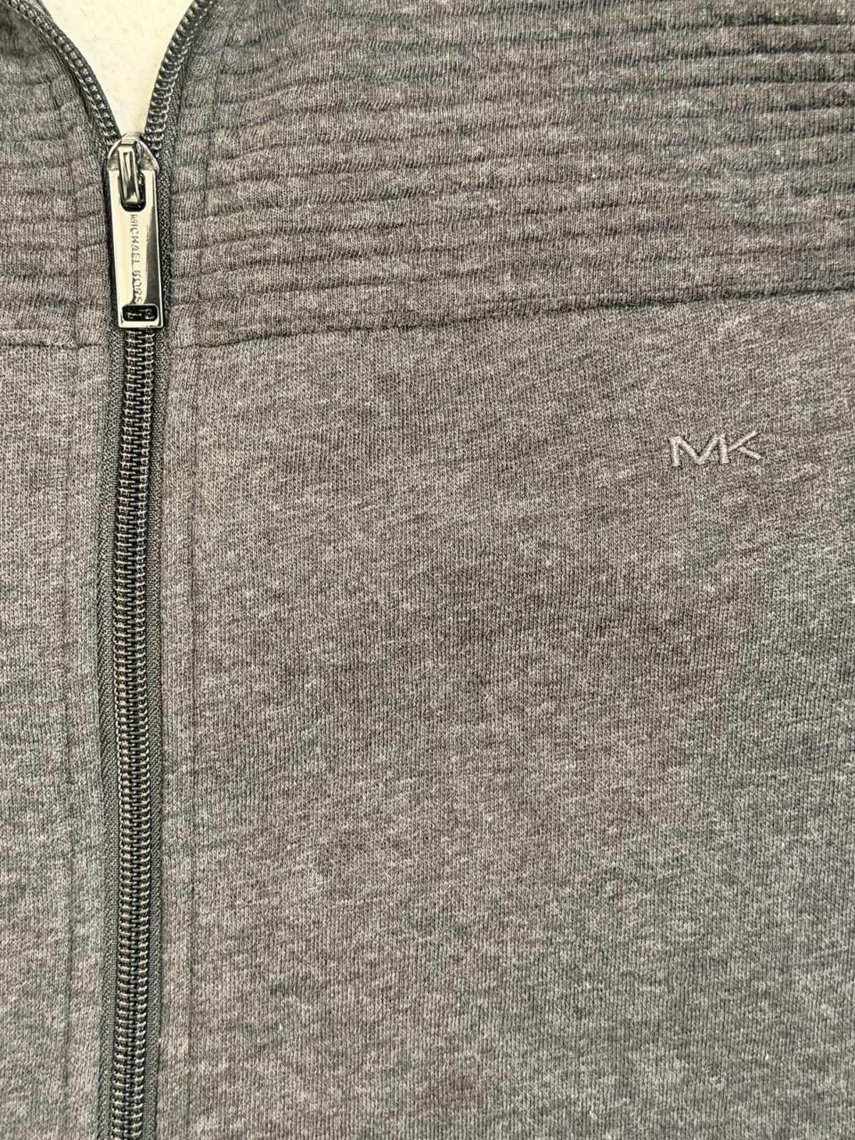 Michael Kors Michael Kors Men's Full Zip Jacket Heather Grey XXL Size US XXL / EU 58 / 5 - 4 Thumbnail