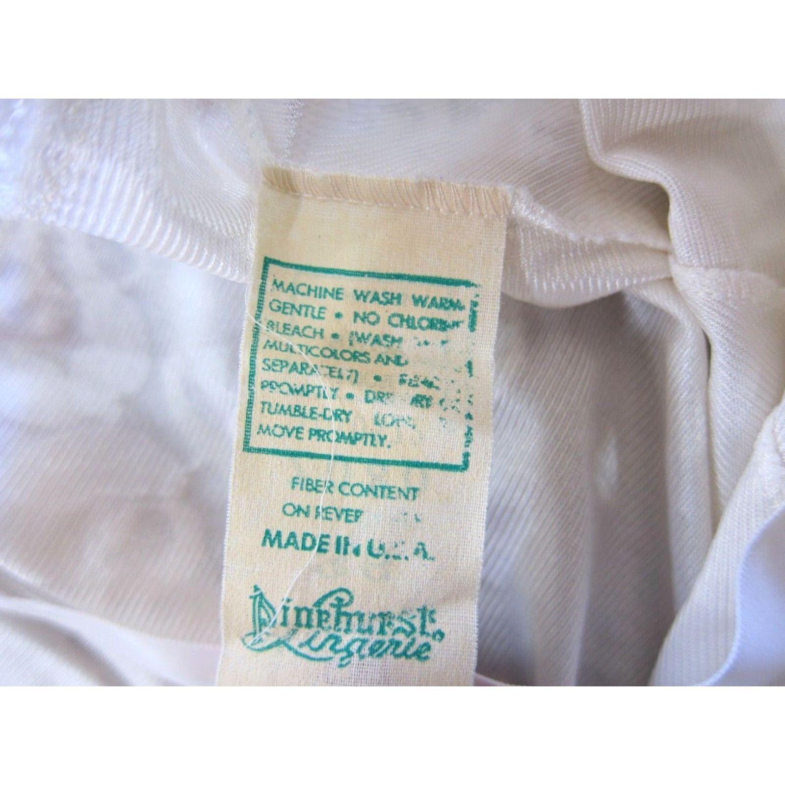 Vintage Vintage Pinehurst Ivory Lace Spaghetti Strap Long Slip Nightgown Dress 36 Medium Size M / US 6-8 / IT 42-44 - 7 Thumbnail