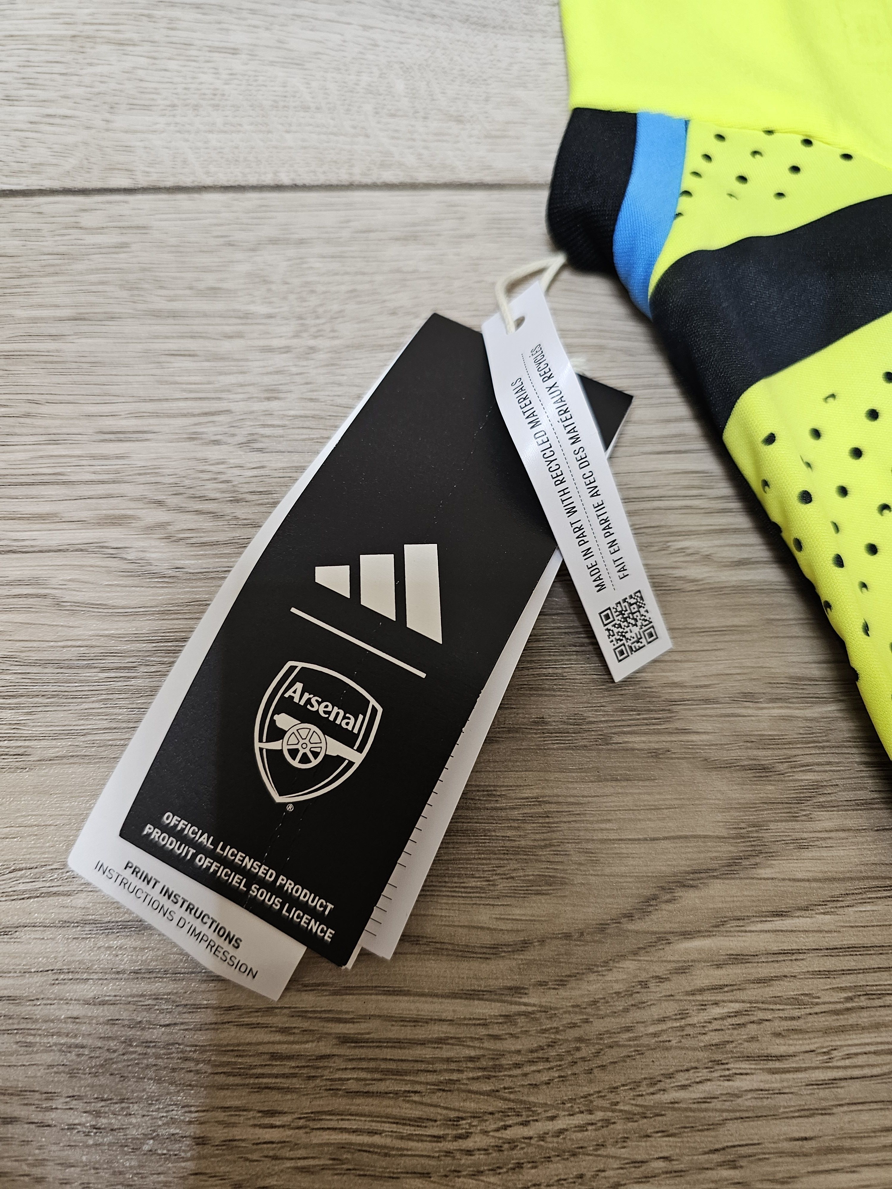 Adidas ARSENAL 2023 2024 THIRD ODEGAARD FOOTBALL SOCCER JERSEY Size US L / EU 52-54 / 3 - 7 Thumbnail