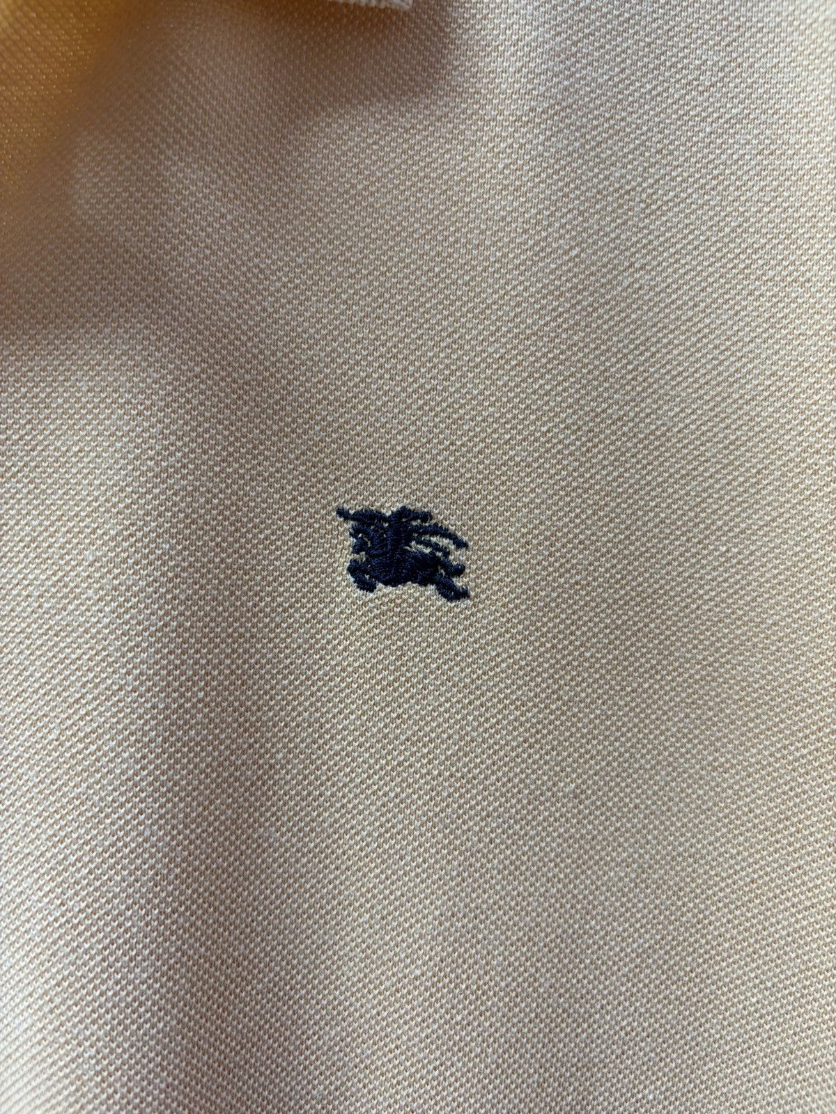 Burberry Vintage Y2K Burberry Polo Nova Check British Tee logo Size US L / EU 52-54 / 3 - 9 Thumbnail