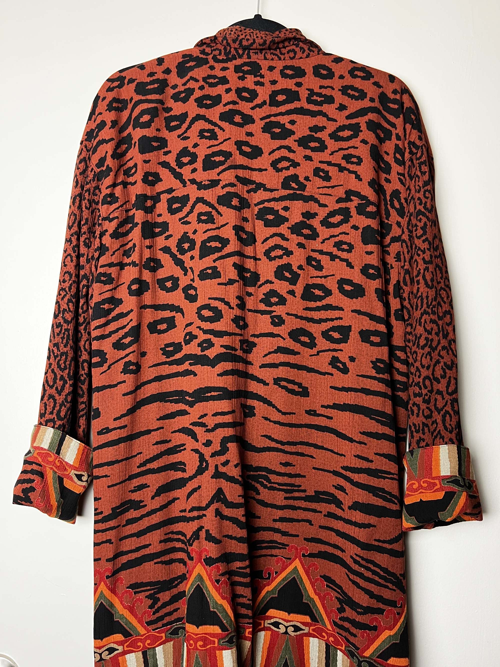 Vintage Vintage 1980's Carole Little Animal Print Blazer Jacket Size ONE SIZE - 8 Thumbnail