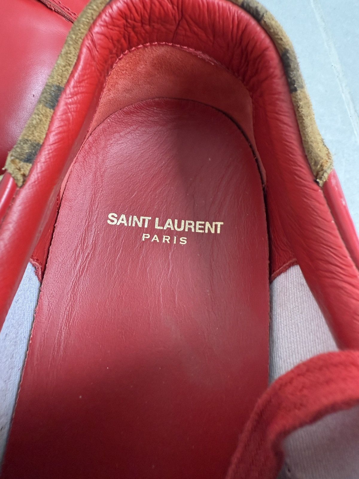 Saint Laurent Paris 🔥hedi slimane Court classic trainers Size US 8 / EU 41 - 8 Thumbnail