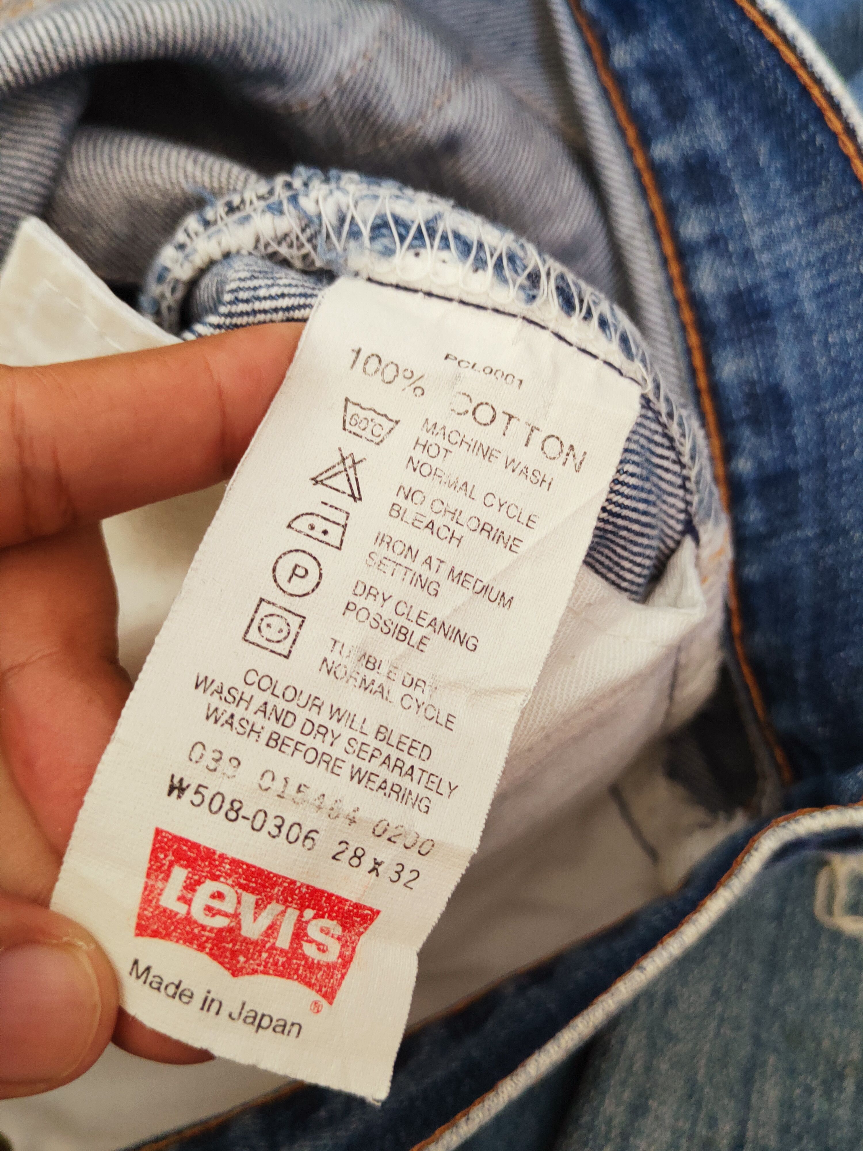 Levi's W508 Levi's Blue Distressed Ripped Jeans #W650 Size US 29 - 15 Thumbnail
