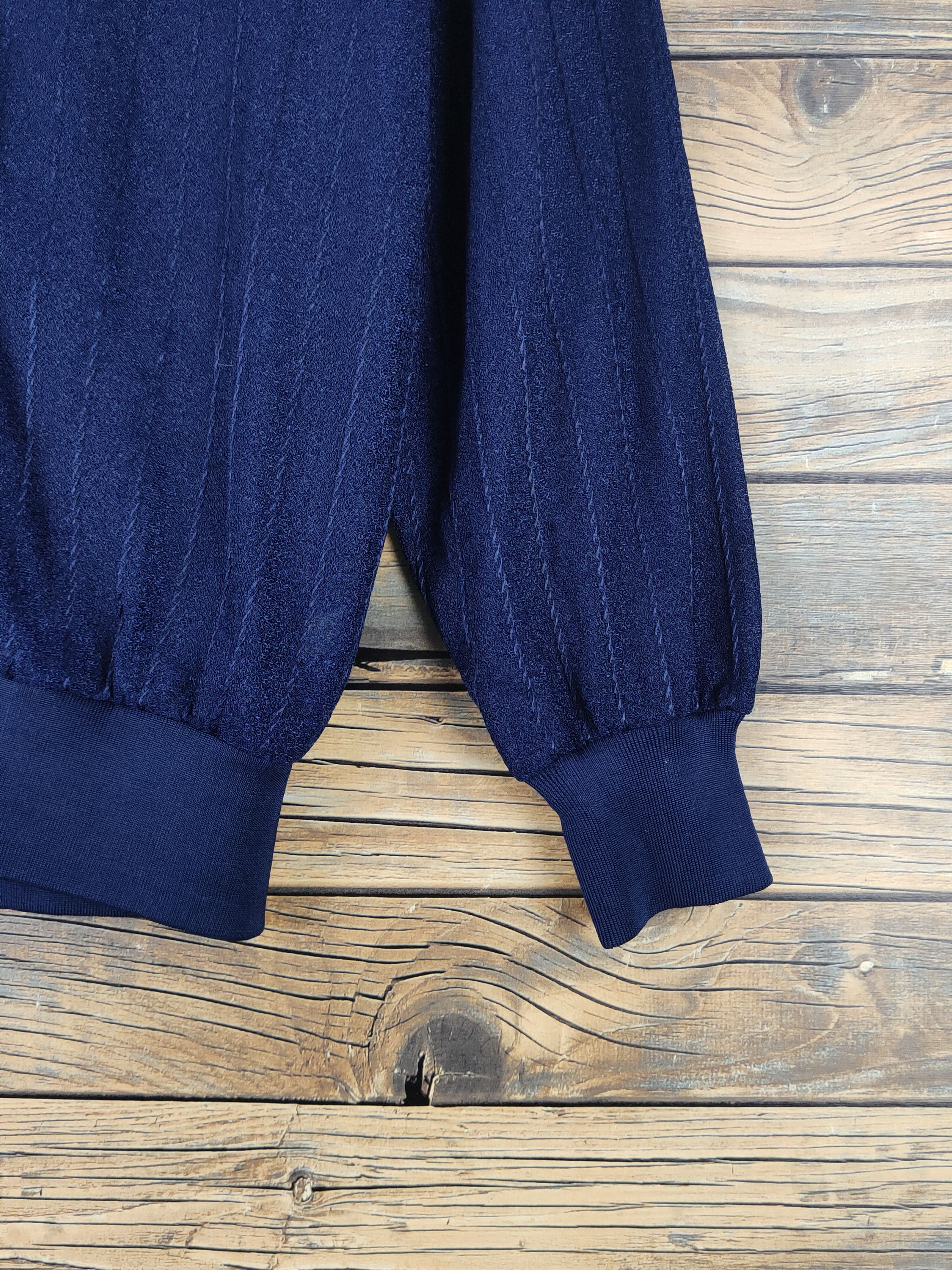 Lindbergh Lindbergh vintage japan Navy Net Knitwear Cardigan #W1649 Size US M / EU 48-50 / 2 - 6 Thumbnail