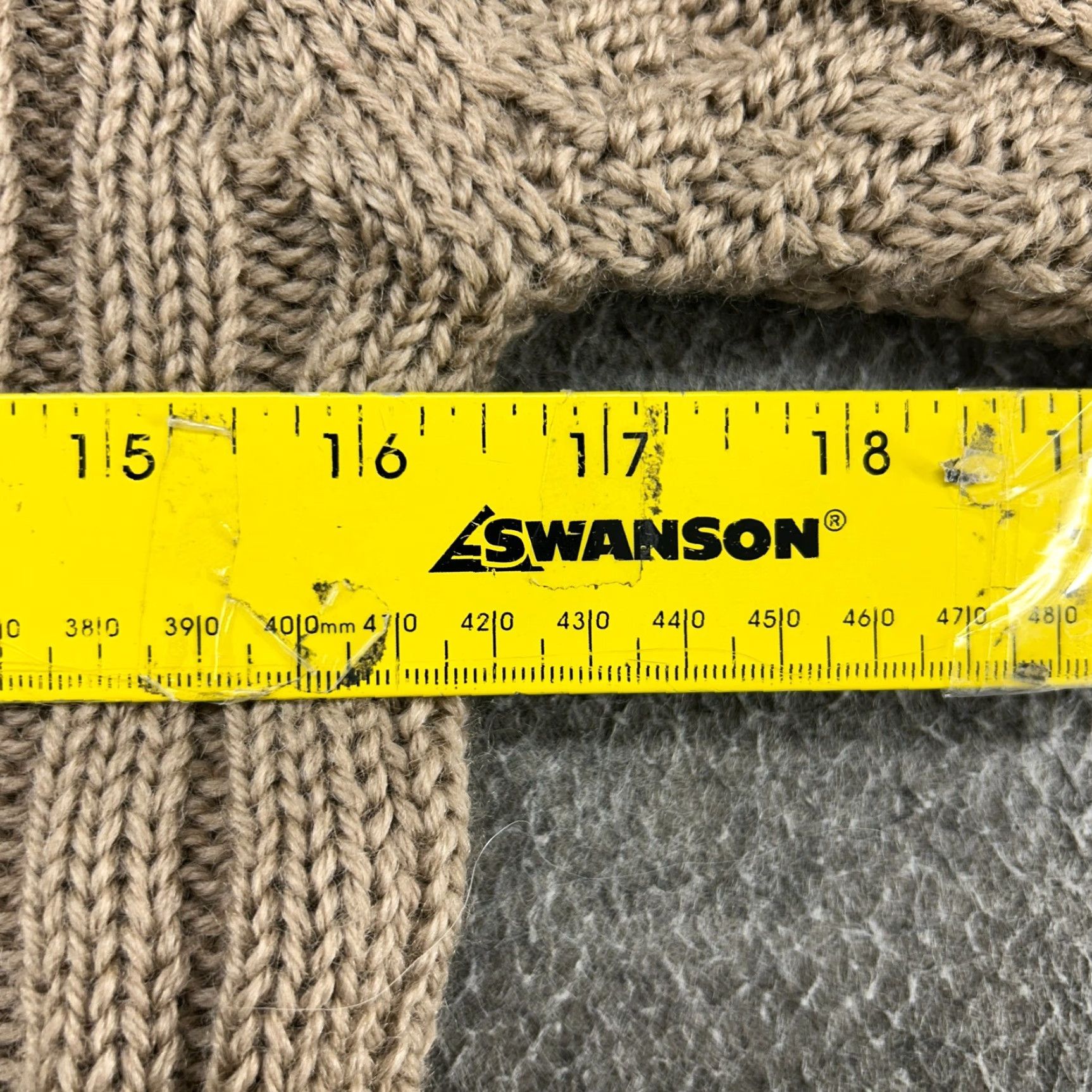 Vintage VINTAGE Woolovers Sweater Womens XS Brown Pullover Wool Crew Neck Fisherman Cable Knit 90s Autumn Winter Spring Casual Womens Pullover Size XS / US 0-2 / IT 36-38 - 7 Thumbnail