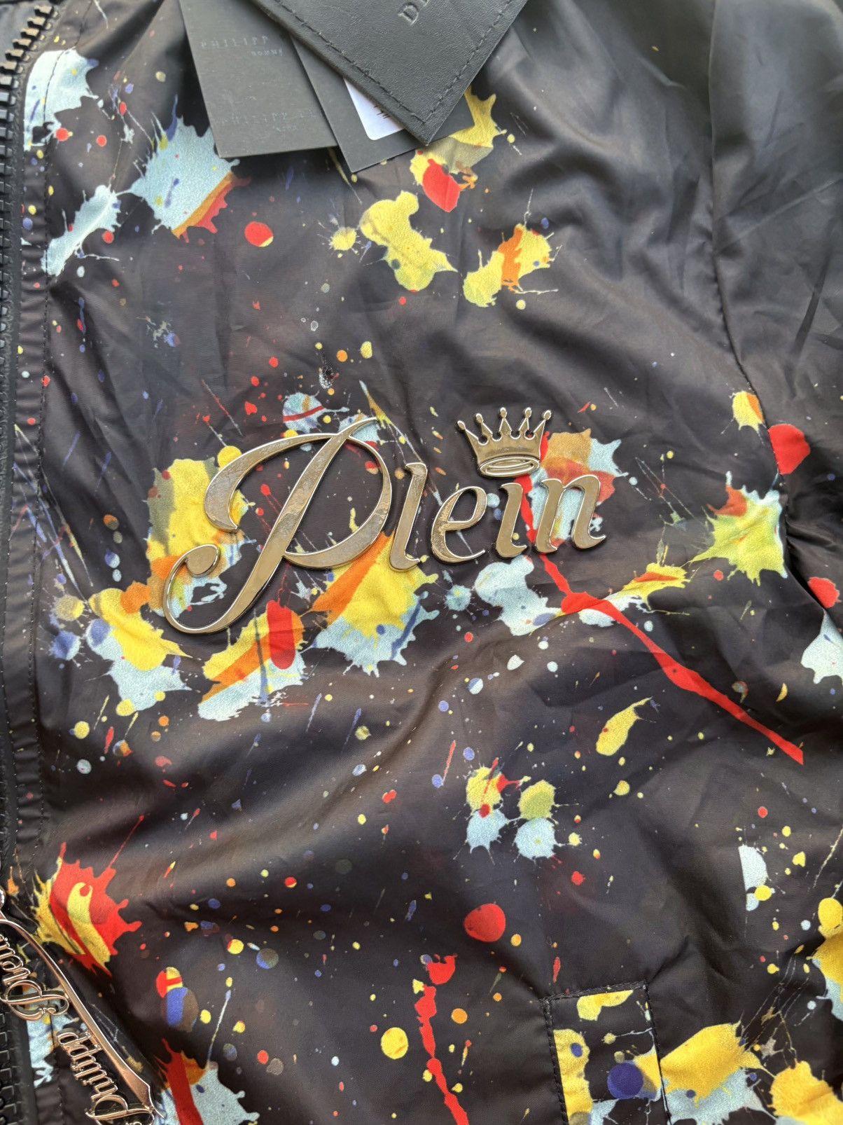 Philipp Plein Philip Plein bomber jacket Size US L / EU 52-54 / 3 - 2 Thumbnail