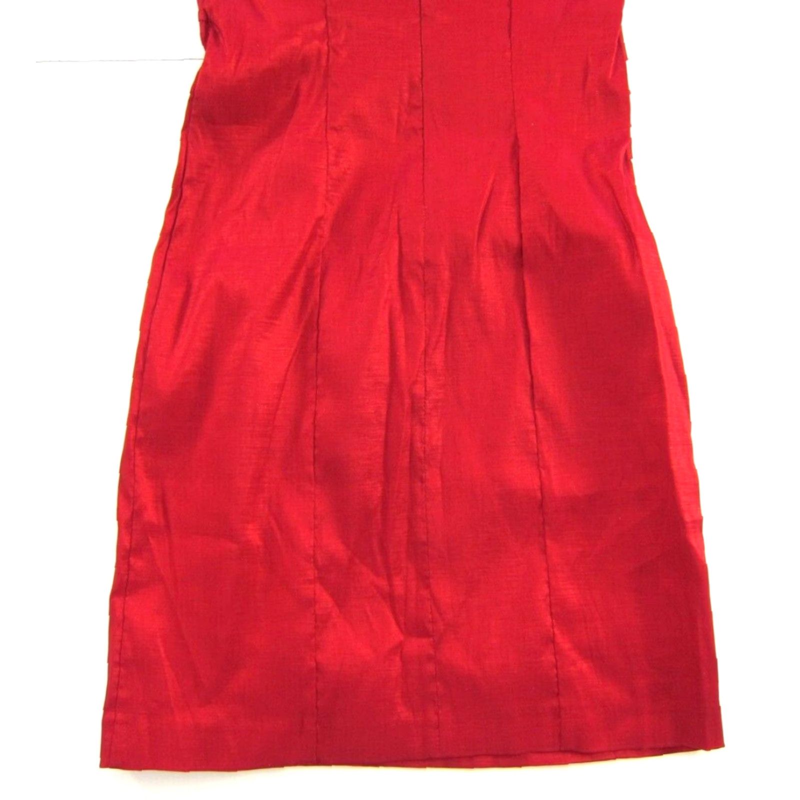 Vintage NWT INC International Concepts Red Rose Stretch Strapless Prom Party Dress 0 Size XS / US 0-2 / IT 36-38 - 7 Thumbnail
