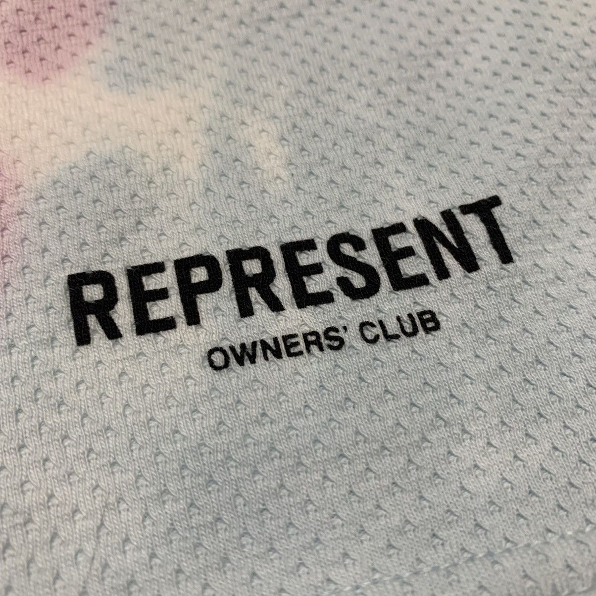 Represent Clo. Represent Small Owners Club Mesh Shorts Tie Dye White Size US 30 / EU 46 - 4 Thumbnail