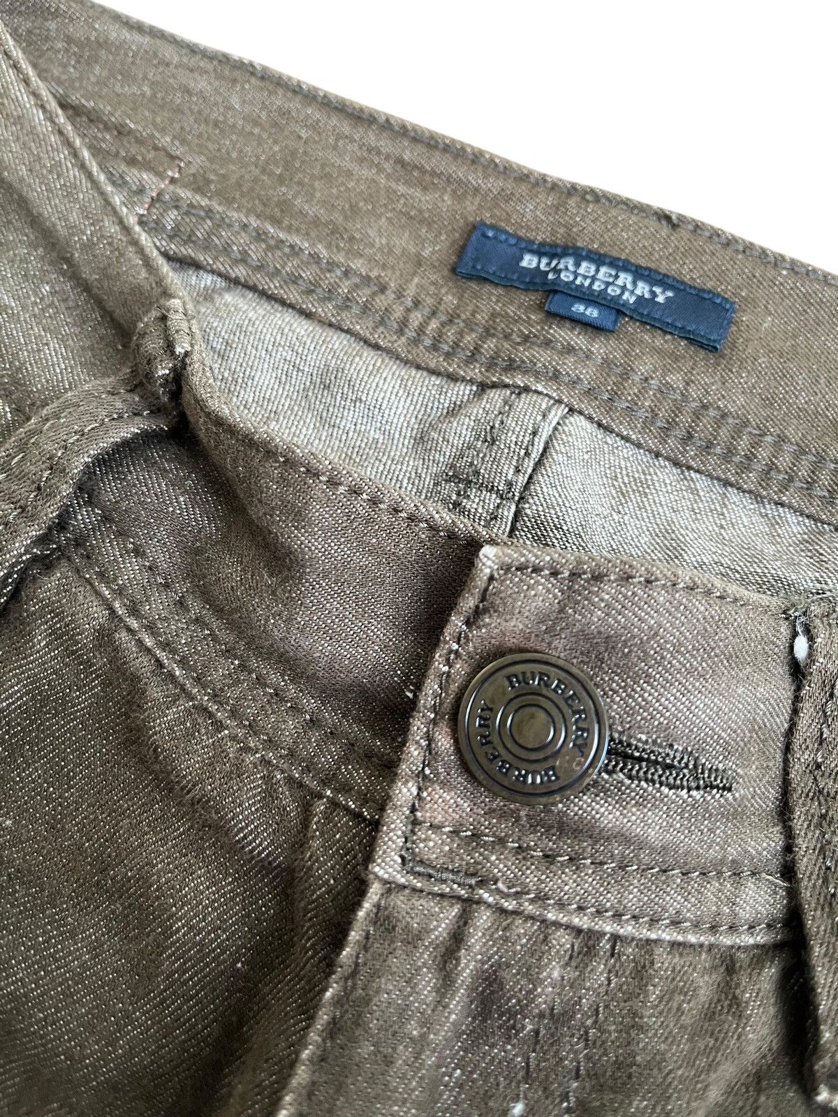 Burberry × Designer × Vintage Burberry loose denim pants Size US 30 / EU 46 - 5 Thumbnail