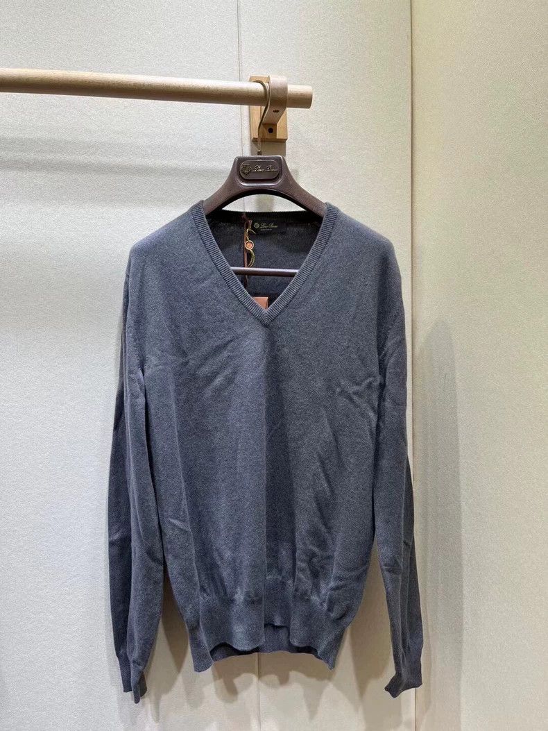 Loro Piana LORO PIANA Cashmere V-neck sweater Size US M / EU 48-50 / 2 - 1 Thumbnail