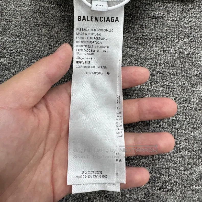 Balenciaga Balenciaga Printed Short Sleeve Size US XS / EU 42 / 0 - 3 Thumbnail