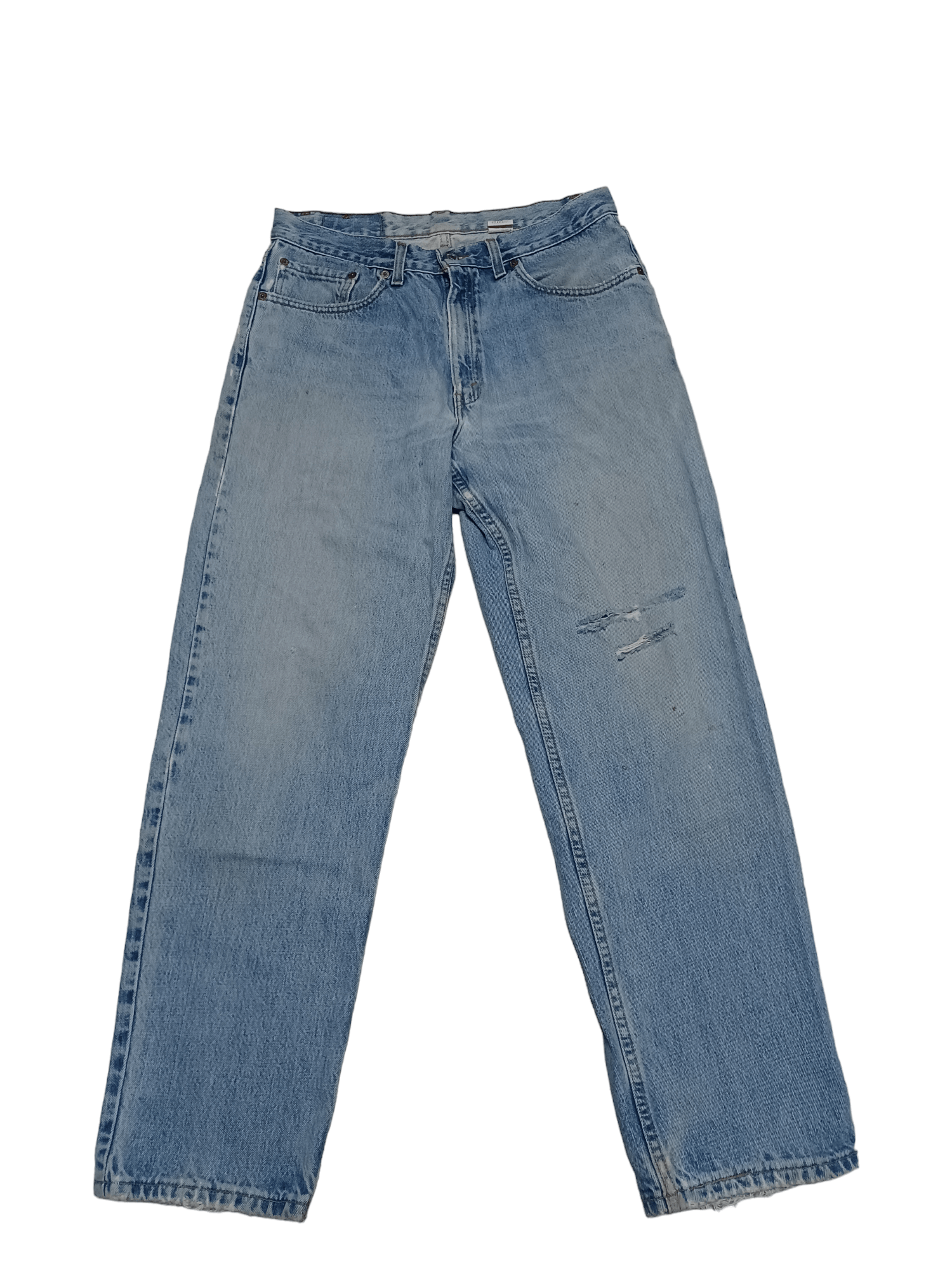 Levi's Vintage Clothing DIRTY DISTRESSED 1991 VINTAGE MADE IN USA 550 LEVIS RELAXED Size US 34 / EU 50 - 1 Thumbnail