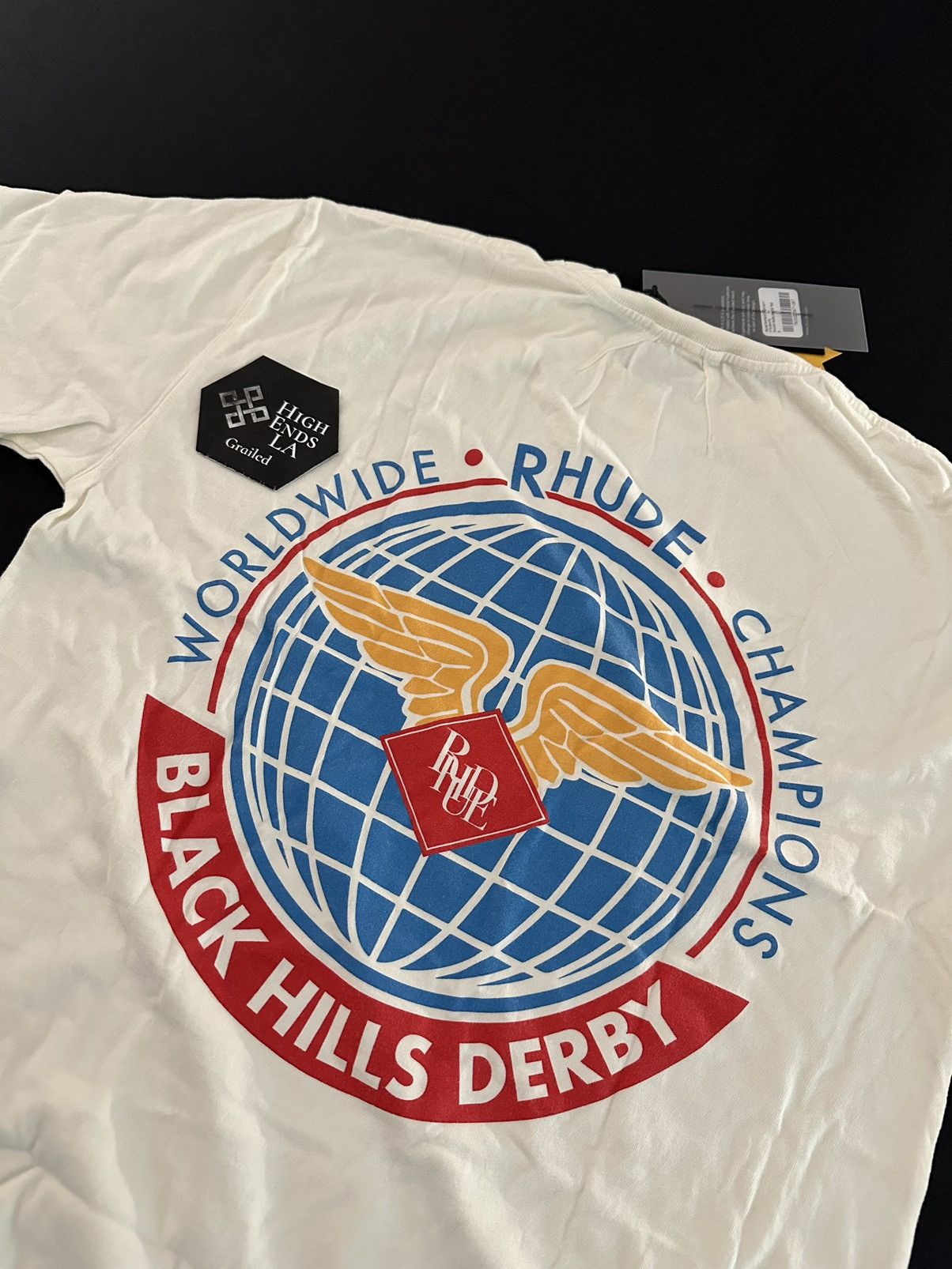 Rhude Rhude Worldwide Tee Size US S / EU 44-46 / 1 - 2 Thumbnail