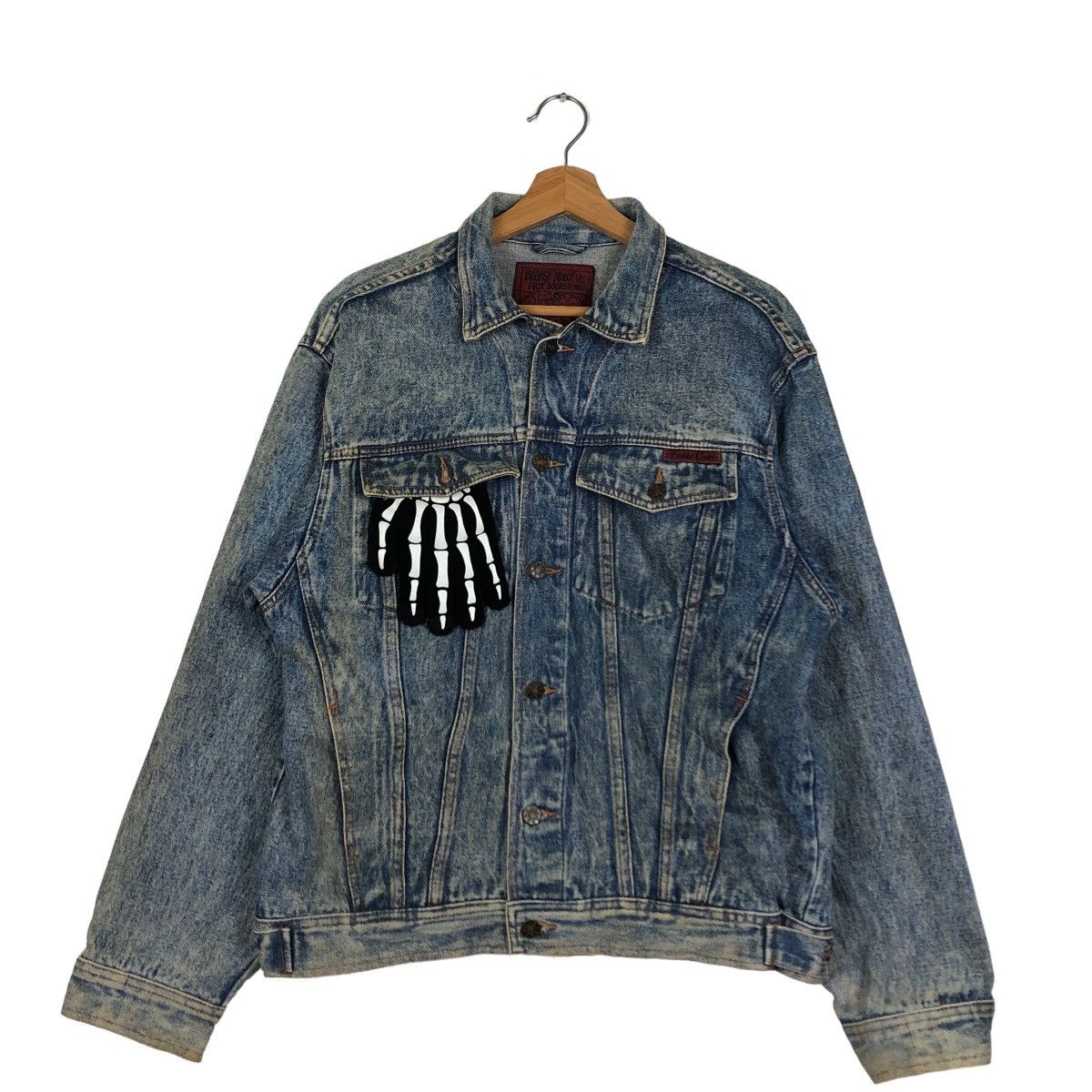 Japanese Brand 🔥90’s Vintage Denim Chore Jacket Fosse Coin Issey Miyake Size US M / EU 48-50 / 2 - 2 Thumbnail