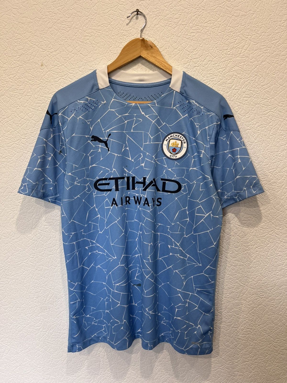 Puma STERLING Player Issue Puma Manchester City 2020/2021 Home Size US L / EU 52-54 / 3 - 2 Thumbnail