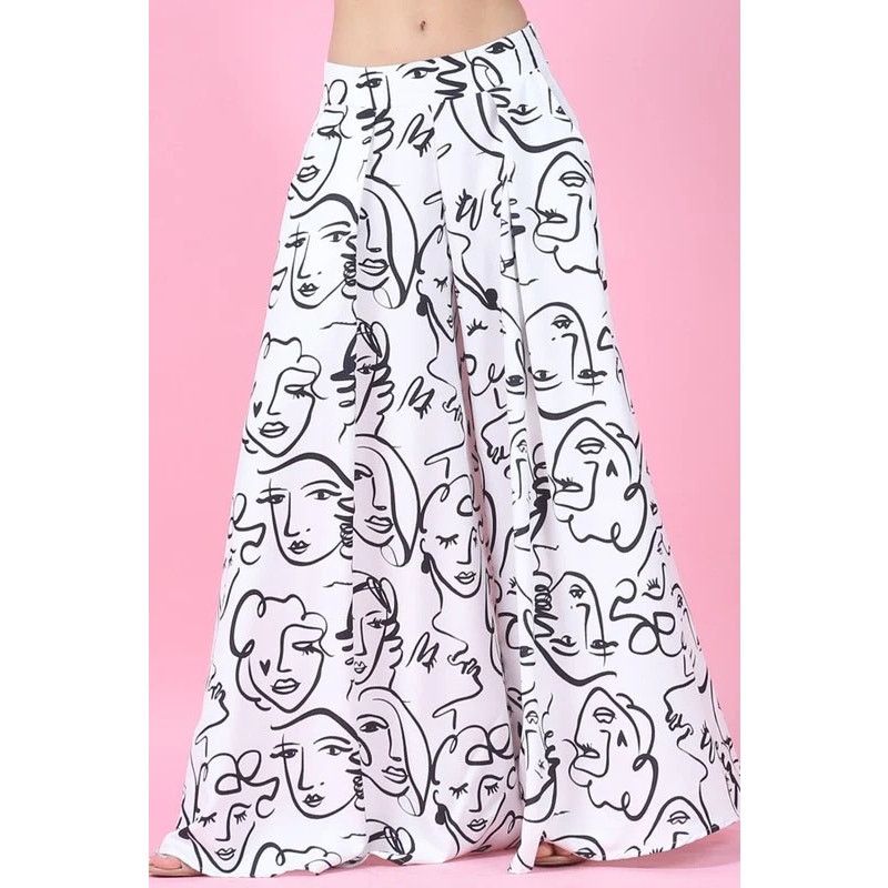 Other Very Elegant Wide Leg Pants Size 30" / US 8 / IT 44 - 5 Thumbnail