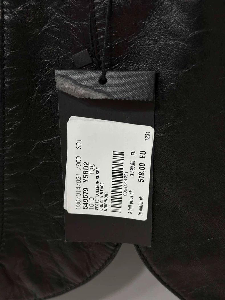 Saint Laurent Paris Saint Laurent Paris Hand-embroidered leather show embossed Size XS / US 0-2 / IT 36-38 - 7 Thumbnail