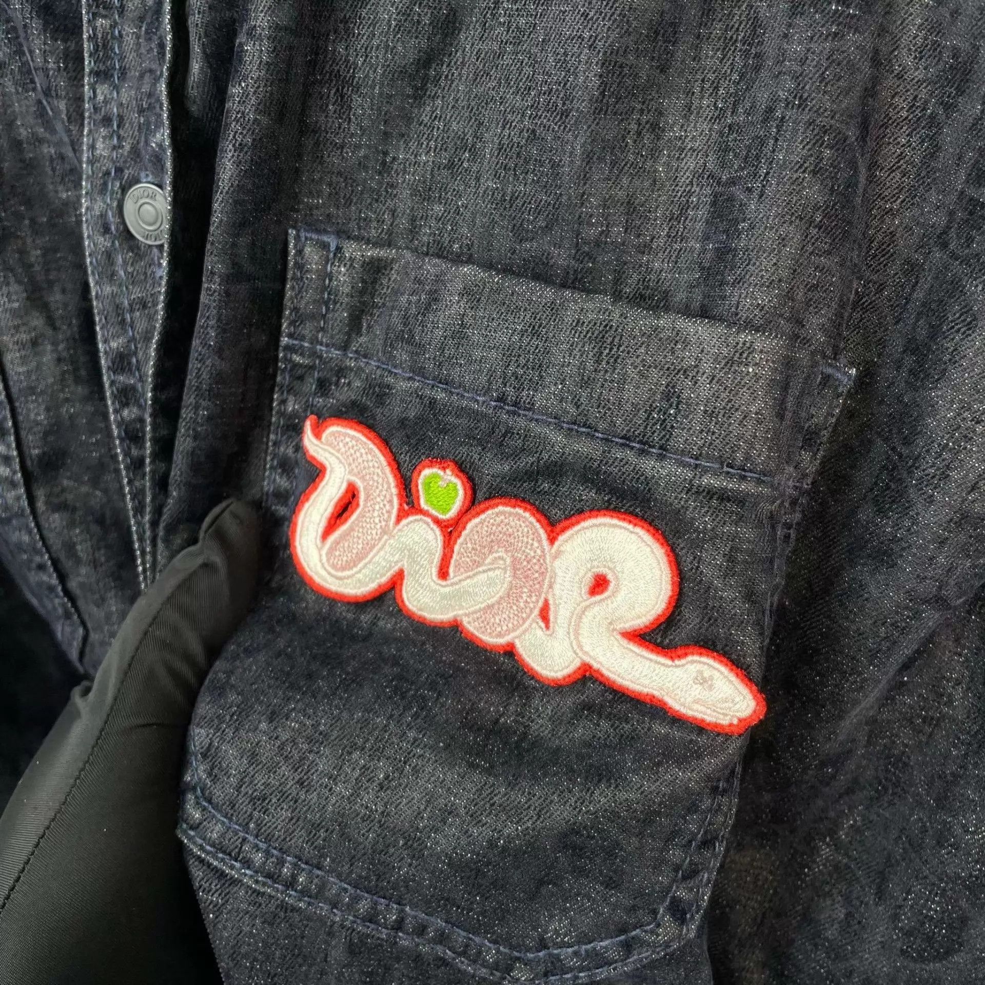 Dior Dior Oblique Denim Jacket 43 95 New Size US S / EU 44-46 / 1 - 3 Thumbnail