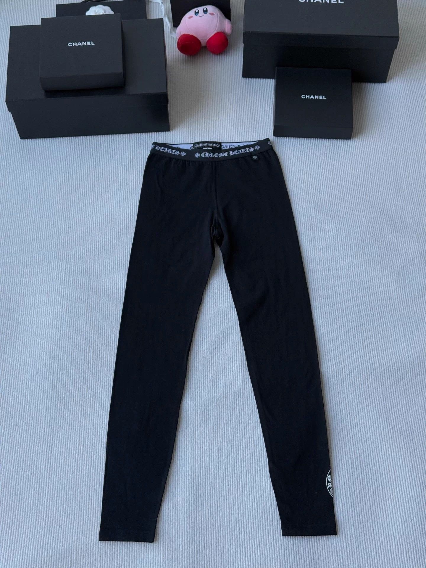 Chrome Hearts Black Cross Logo Leggings S Worn Once