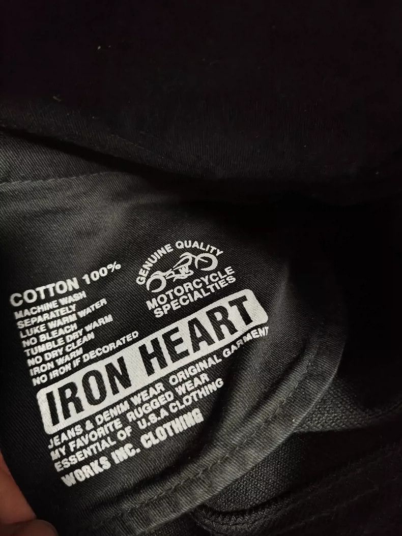 Iron Heart Iron Heart Iron Core Black Armor 9634z Iron Core Black Hea Size US 32 / EU 48 - 8 Thumbnail