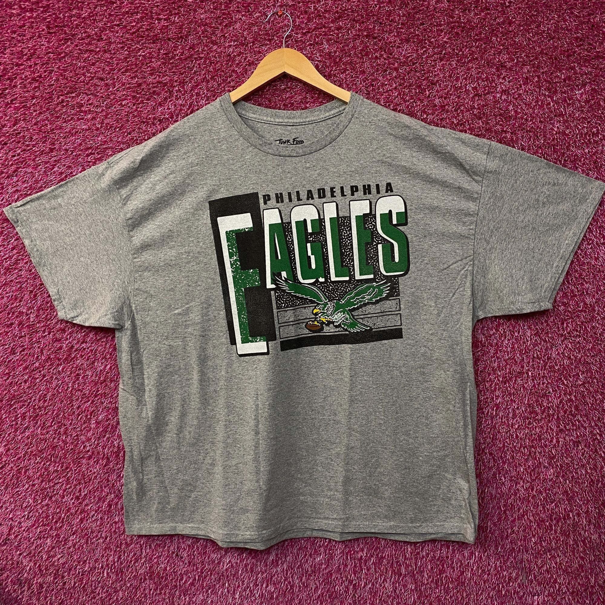 Junk Food NFL Junk Food Philadelphia Eagles Gray Tshirt size 2XL Size US XXL / EU 58 / 5 - 1 Thumbnail