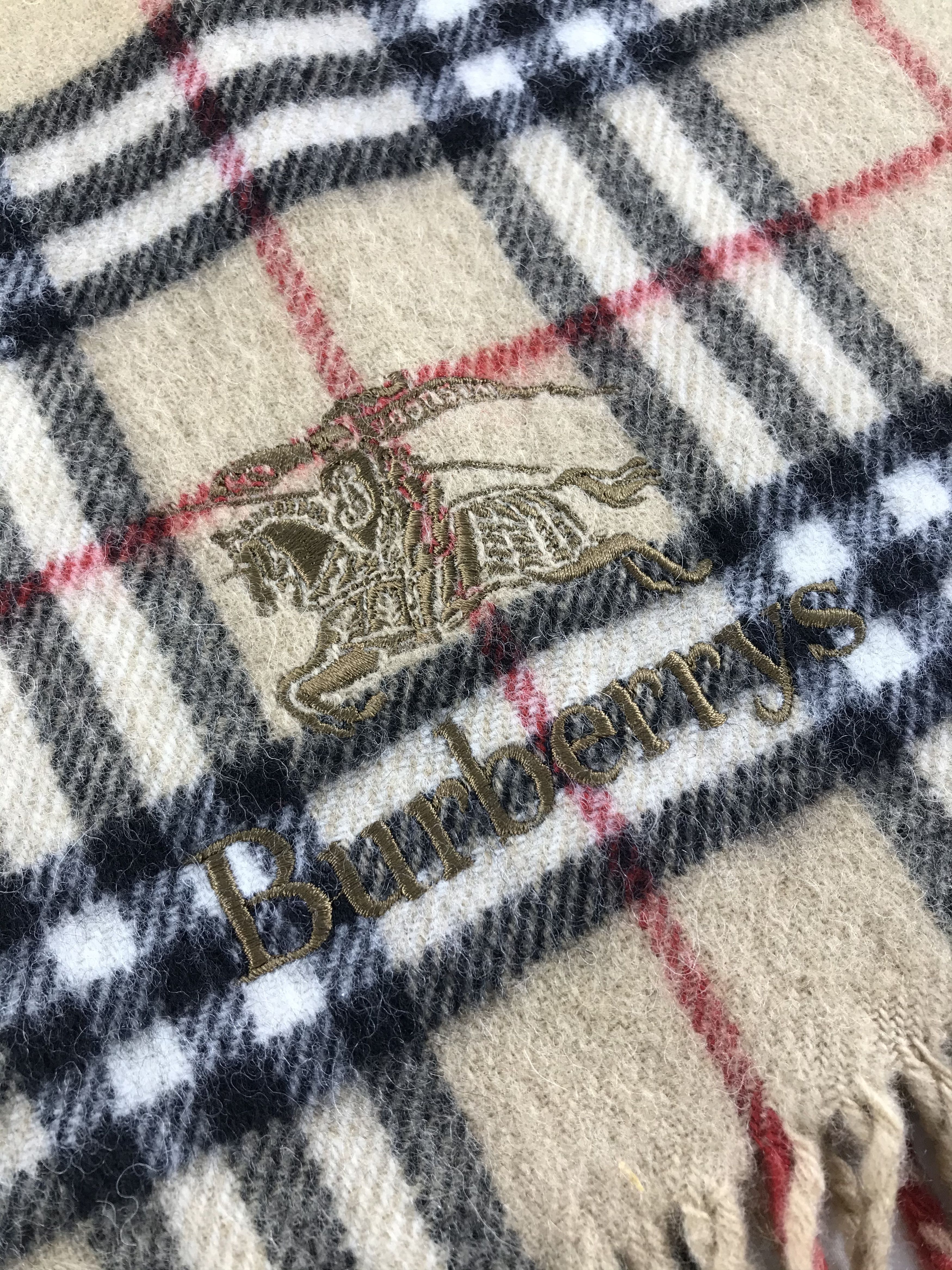 Burberry Vintage Burberry Scarf/Muffler/Neckwear MF963 Size ONE SIZE - 6 Thumbnail