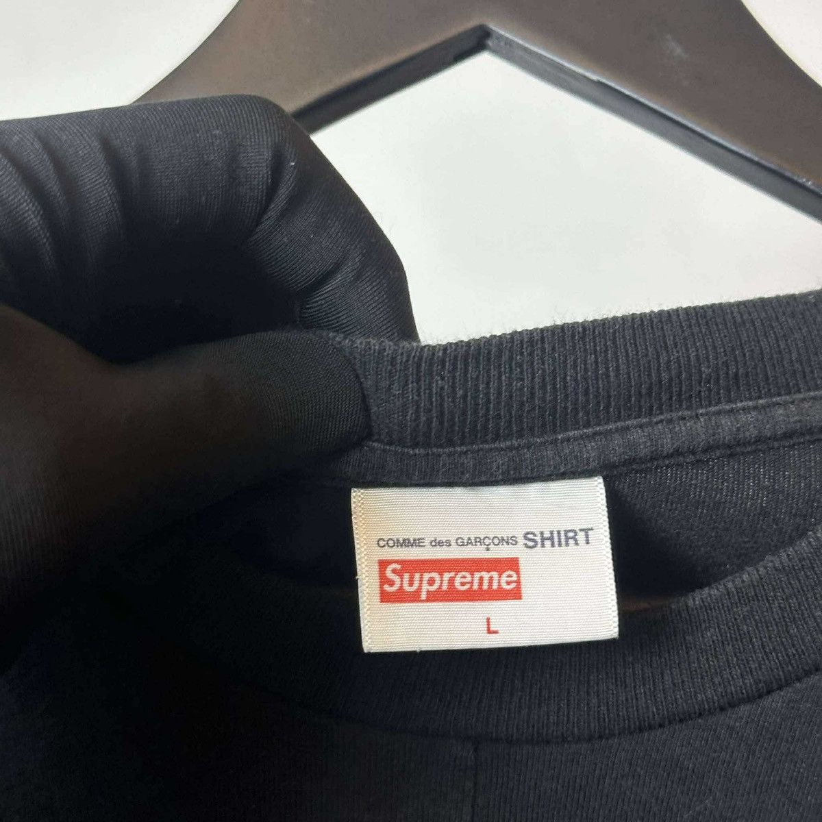 Comme des Garcons × Infinite Archives × Supreme SUPREME X COMME des GARCONS T SHIRT Size US L / EU 52-54 / 3 - 4 Thumbnail