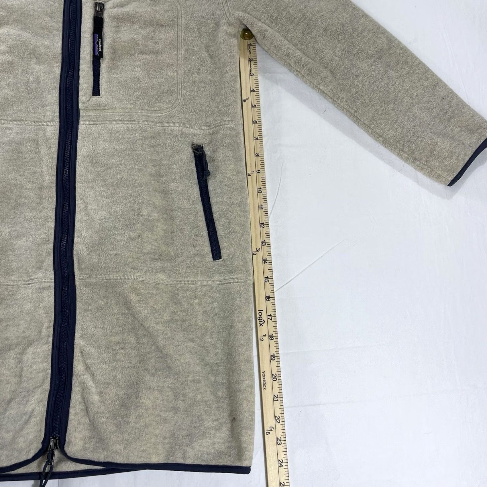 Patagonia Patagonia Jacket Coat Synchilla Fleece Full Zip XS Women Beige Women's XS Synchilla Fleece Coat Jacket Full Zip 22960 PatagoniA Size XS / US 0-2 / IT 36-38 - 6 Thumbnail