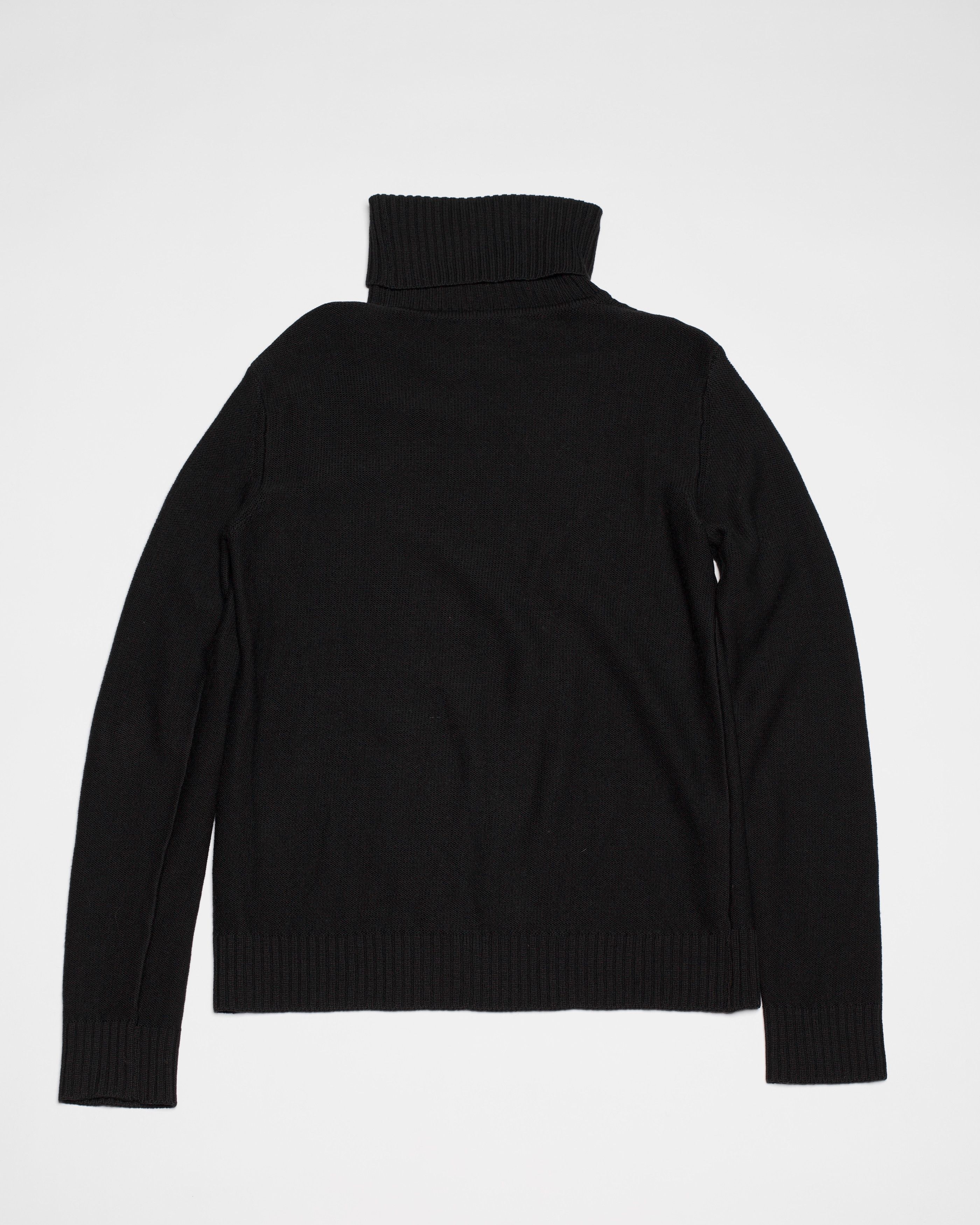 Raf Simons AW 2000-01 'Confusion' Wool Turtleneck Sweater