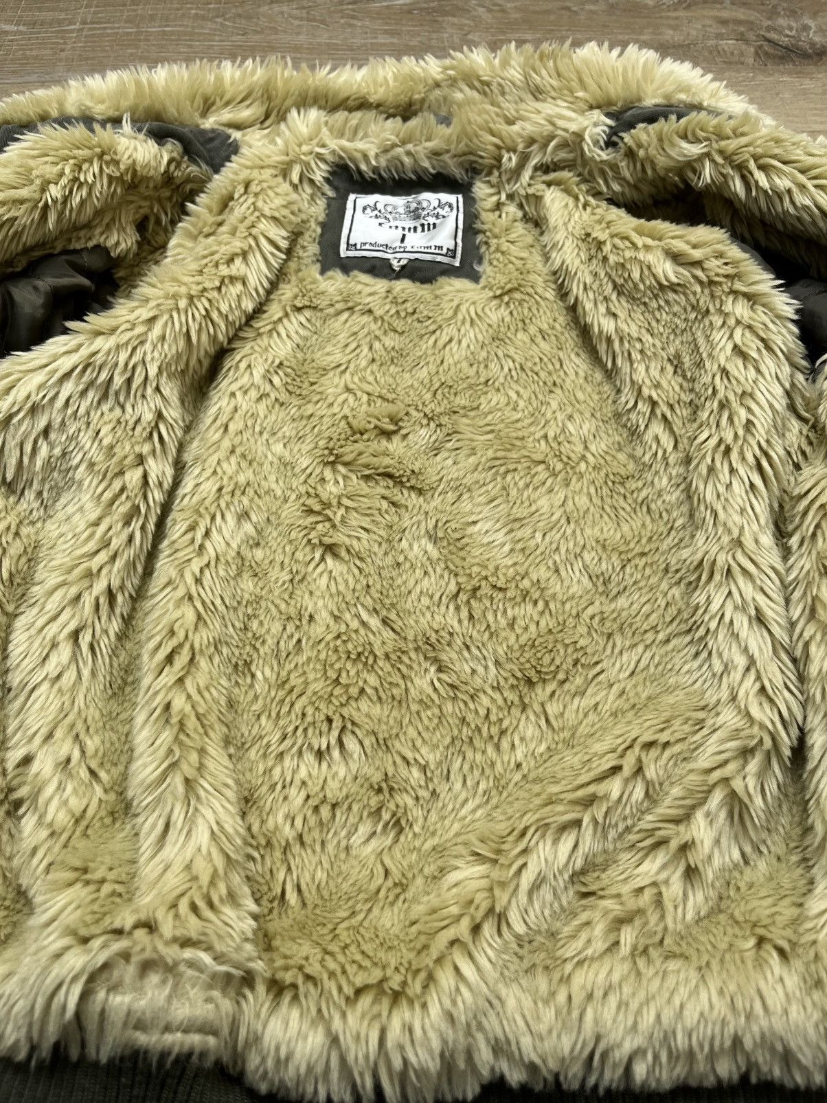 If Six Was Nine If Six Was Nine Style Fur Lined Cropped Jacket 90s Size US S / EU 44-46 / 1 - 4 Thumbnail