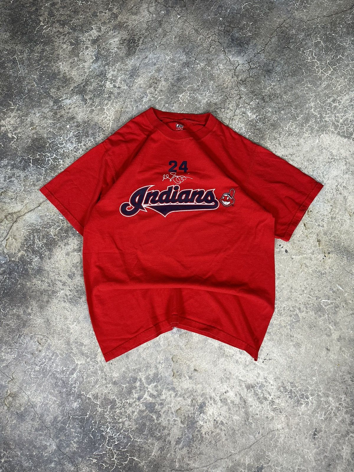 MLB × Vintage Vintage Cleveland Indians Tee Size US L / EU 52-54 / 3 - 1 Thumbnail