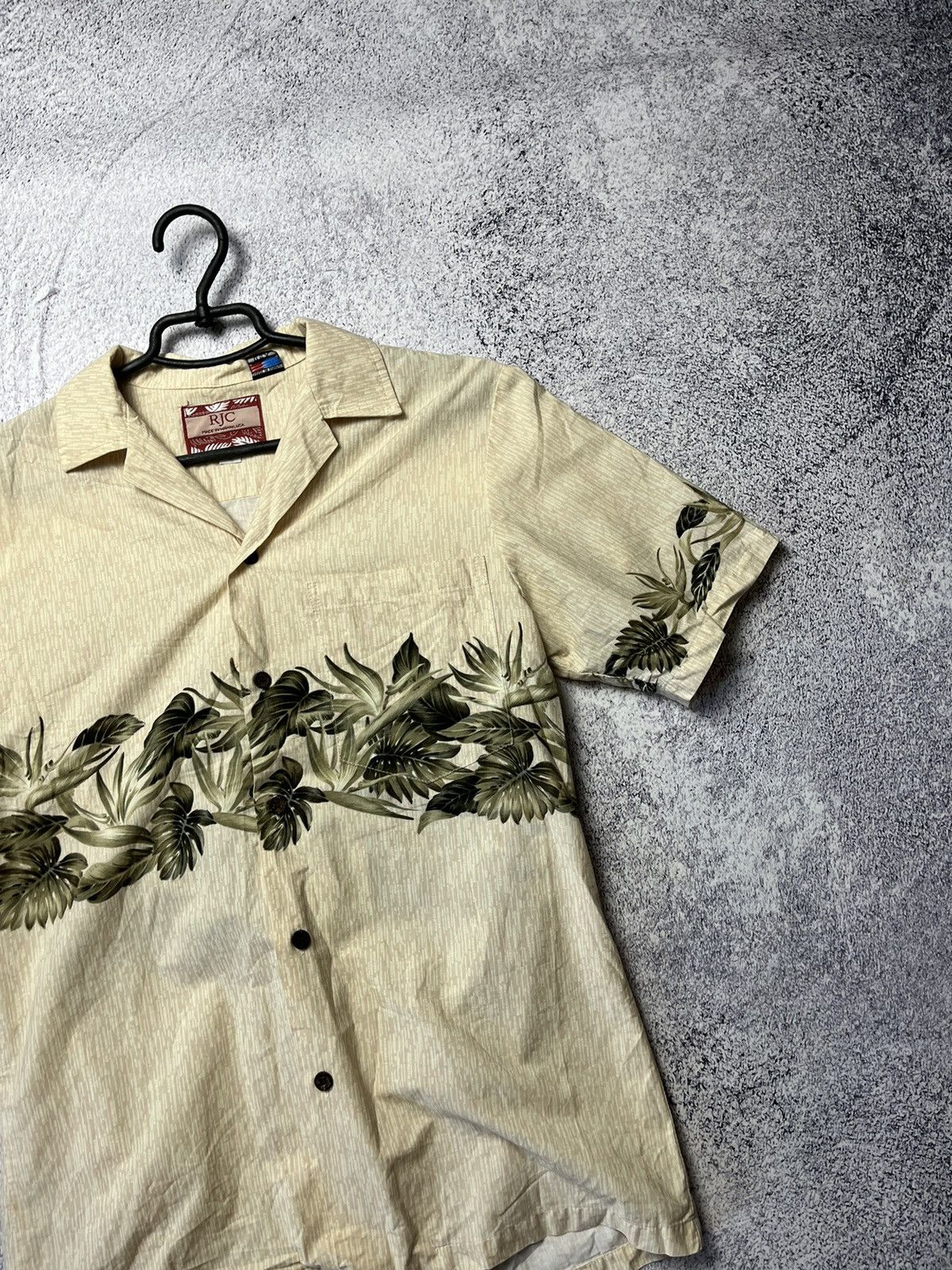 Jams World Vintage 90's Jams World Over Print Florida Hawaiian Shirt Size US S / EU 44-46 / 1 - 3 Thumbnail