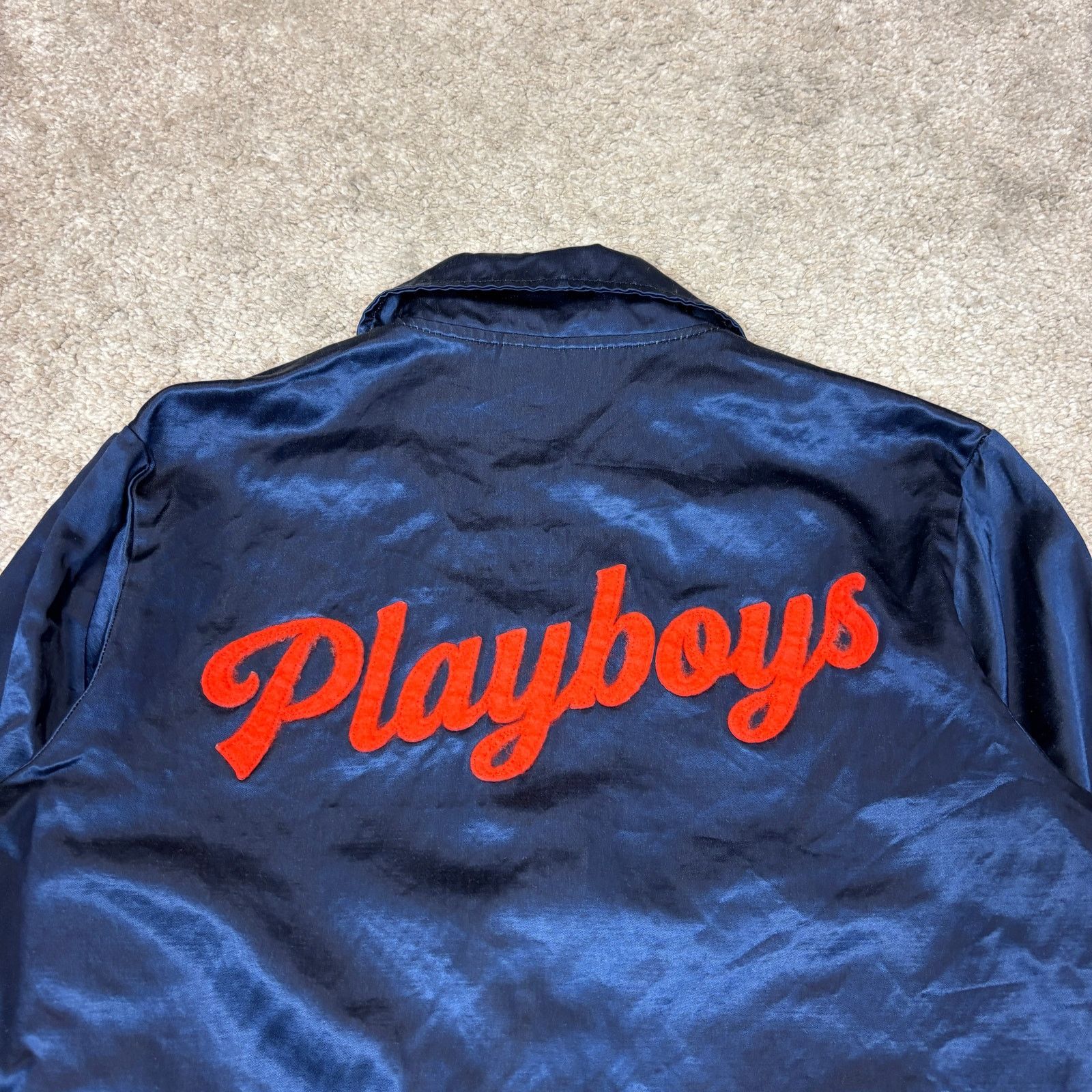 Ebbets Field Flannels Ebbets Field Flannels Texas Playboys Satin Windbreaker Size US M / EU 48-50 / 2 - 2 Thumbnail