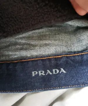 Prada PRADA Vintage Denim jacket Size US L / EU 52-54 / 3 - 6 Thumbnail
