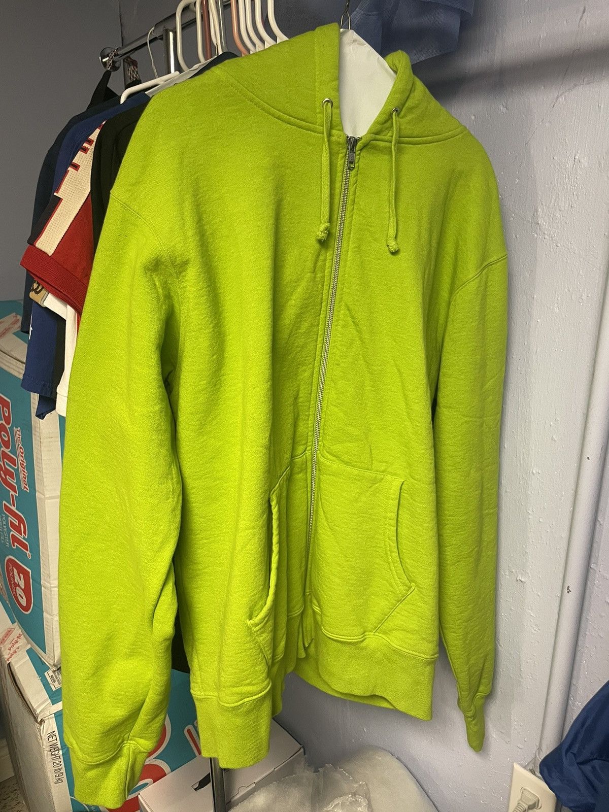 17aw Supreme × akira hoodie/Green/パーカー SUPREME FW17 