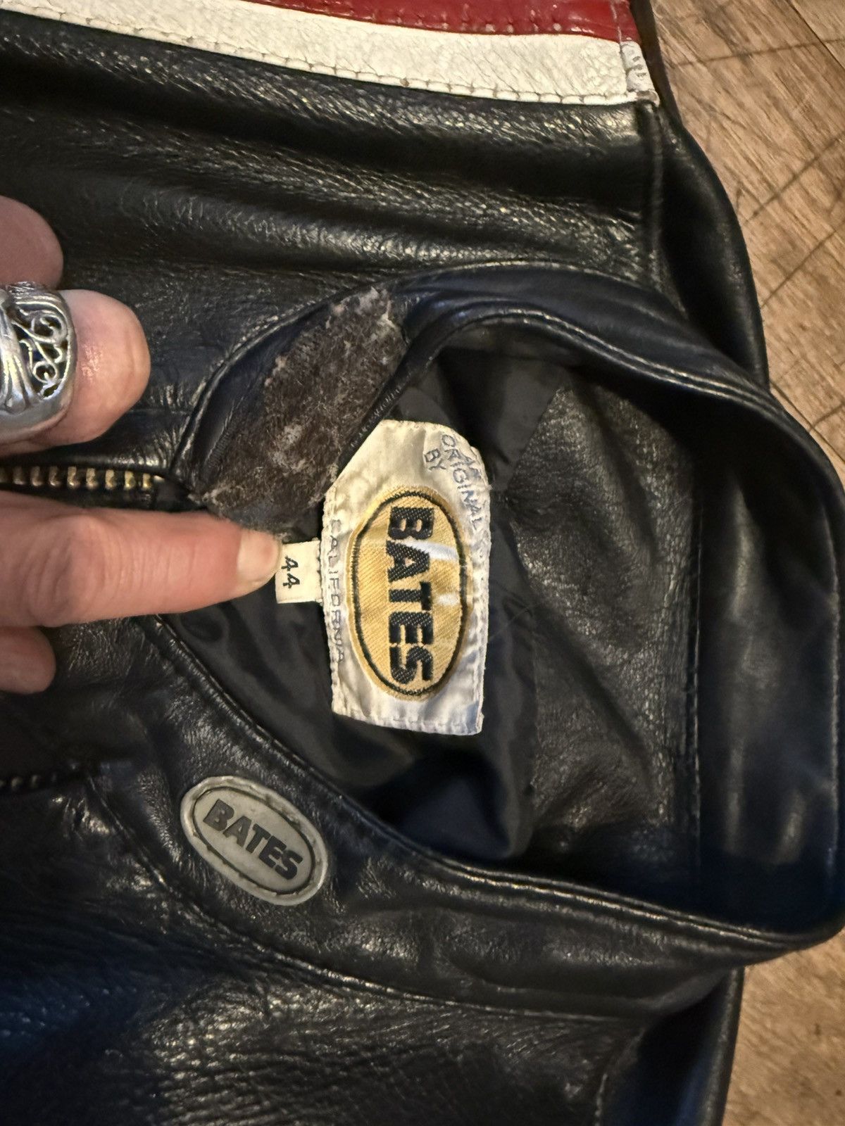 Designer Bates Easy Rider Jacket early 70s Size US S / EU 44-46 / 1 - 2 Thumbnail
