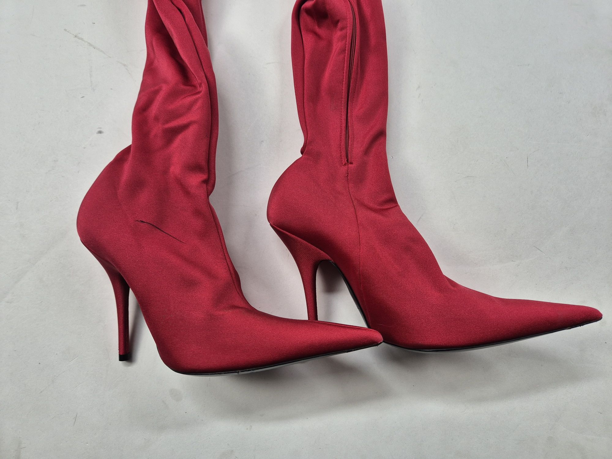 Balenciaga Balenciaga red leggings-high heel shoes Size US 8 / IT 38 - 4 Thumbnail