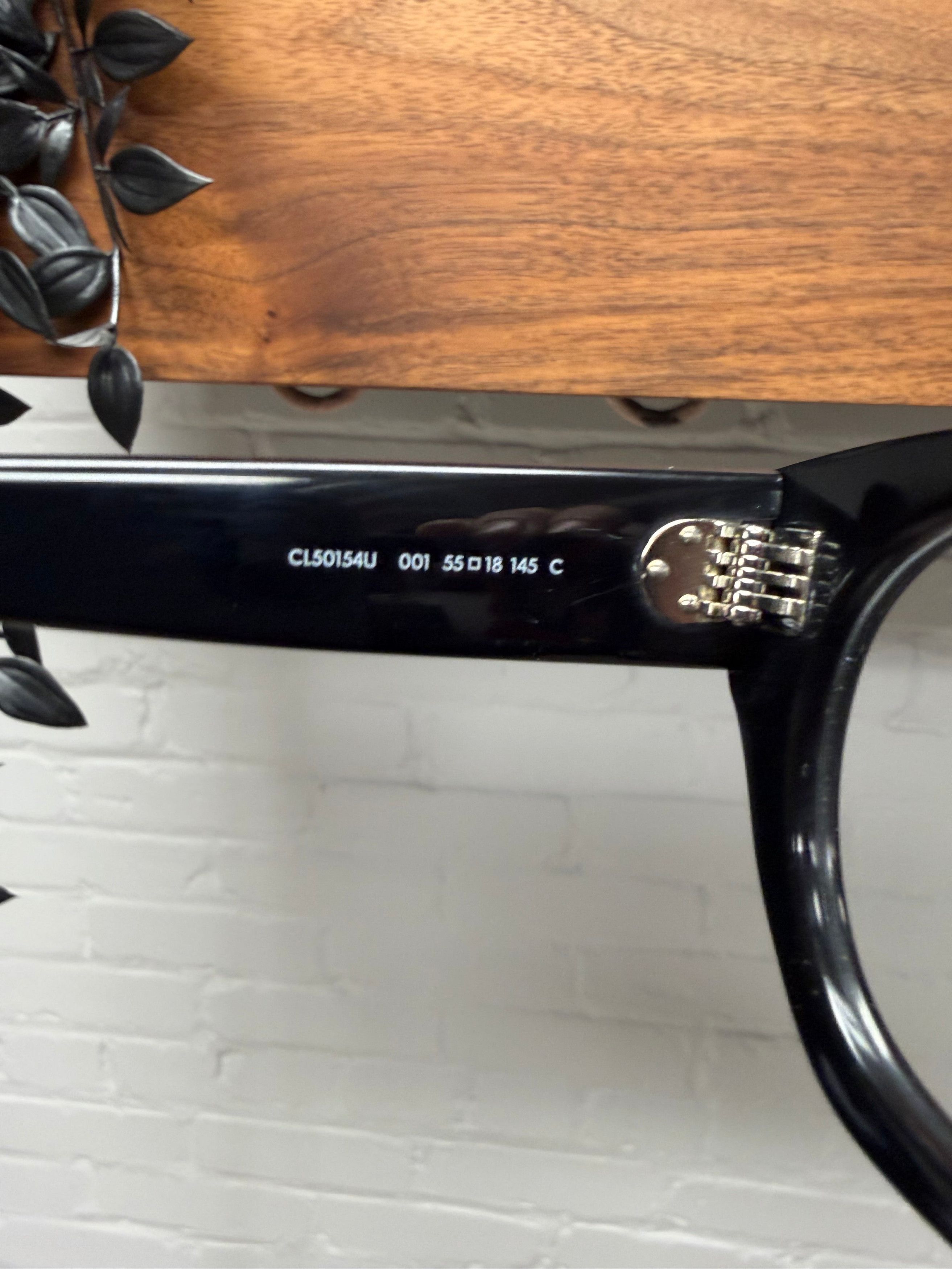 Celine Celine ‘CL50154U’ Black Minimalist Optical Glasses Size ONE SIZE - 6 Thumbnail