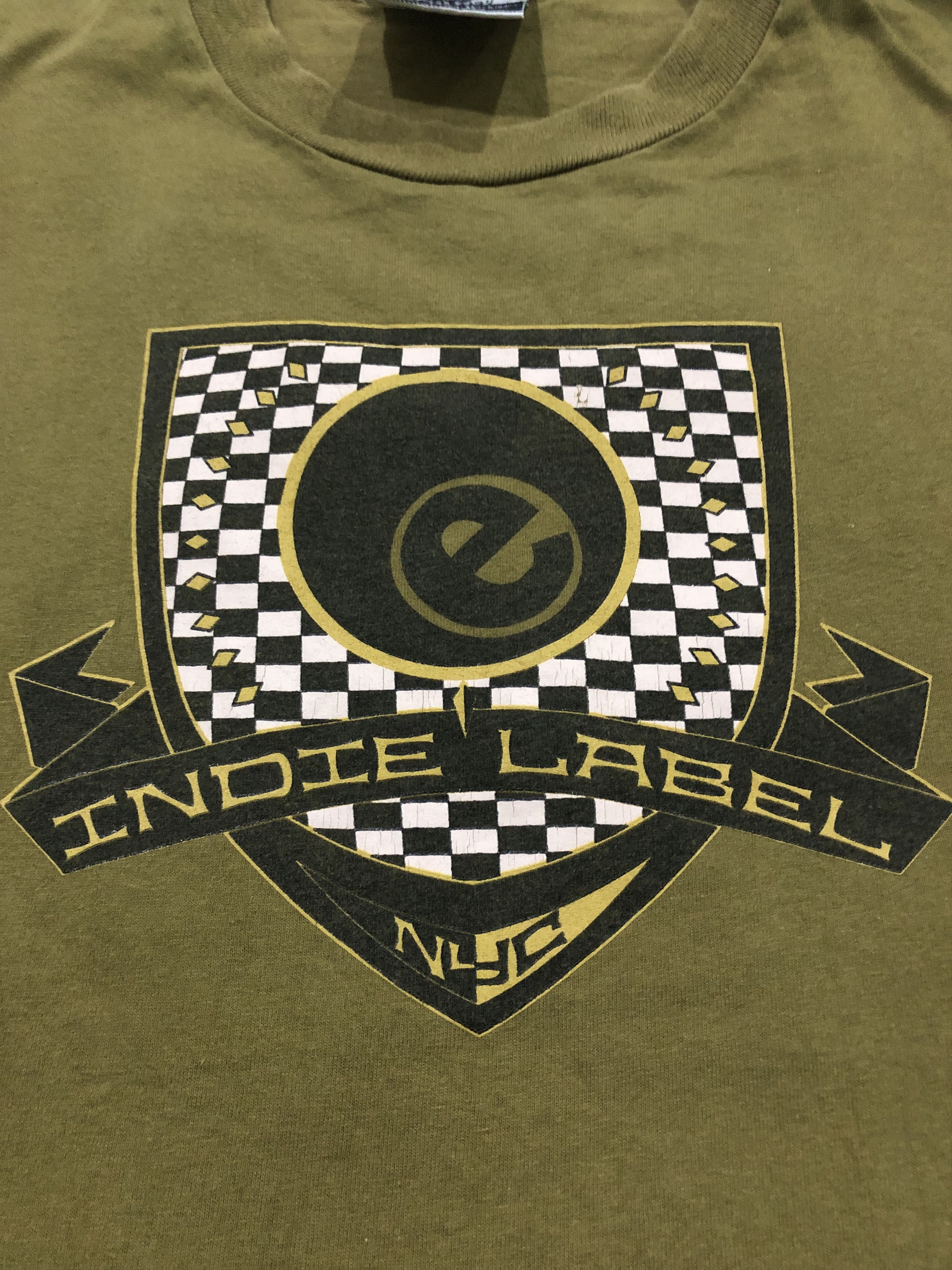 Vintage Eightball Records Vintage T-Shirt NYC 90s House Music Scene Size US L / EU 52-54 / 3 - 3 Thumbnail