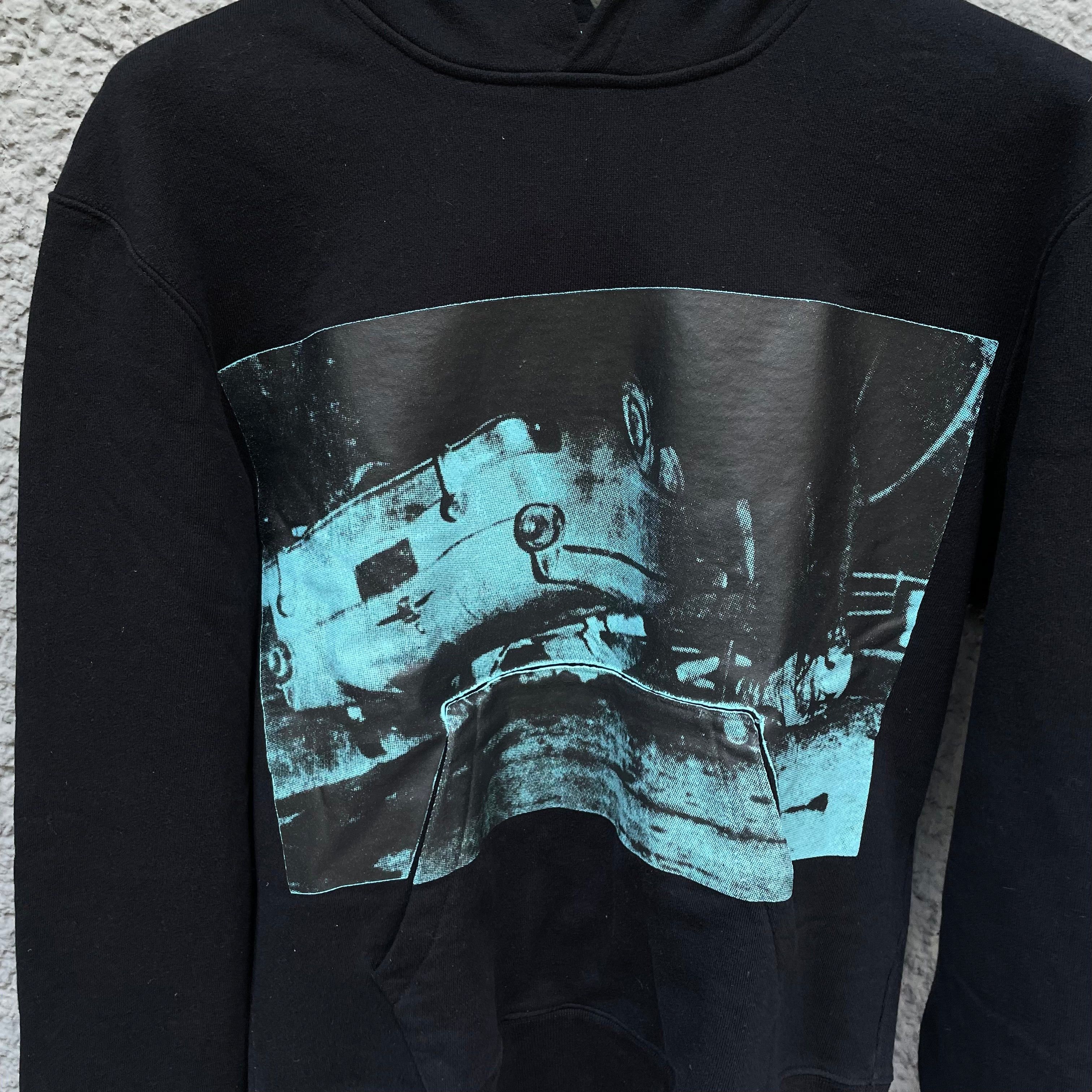 Calvin Klein 205W39NYC Calvin Klein 205w39nyc Raf Simons Andy Warhol crash hoodie Size US M / EU 48-50 / 2 - 4 Thumbnail