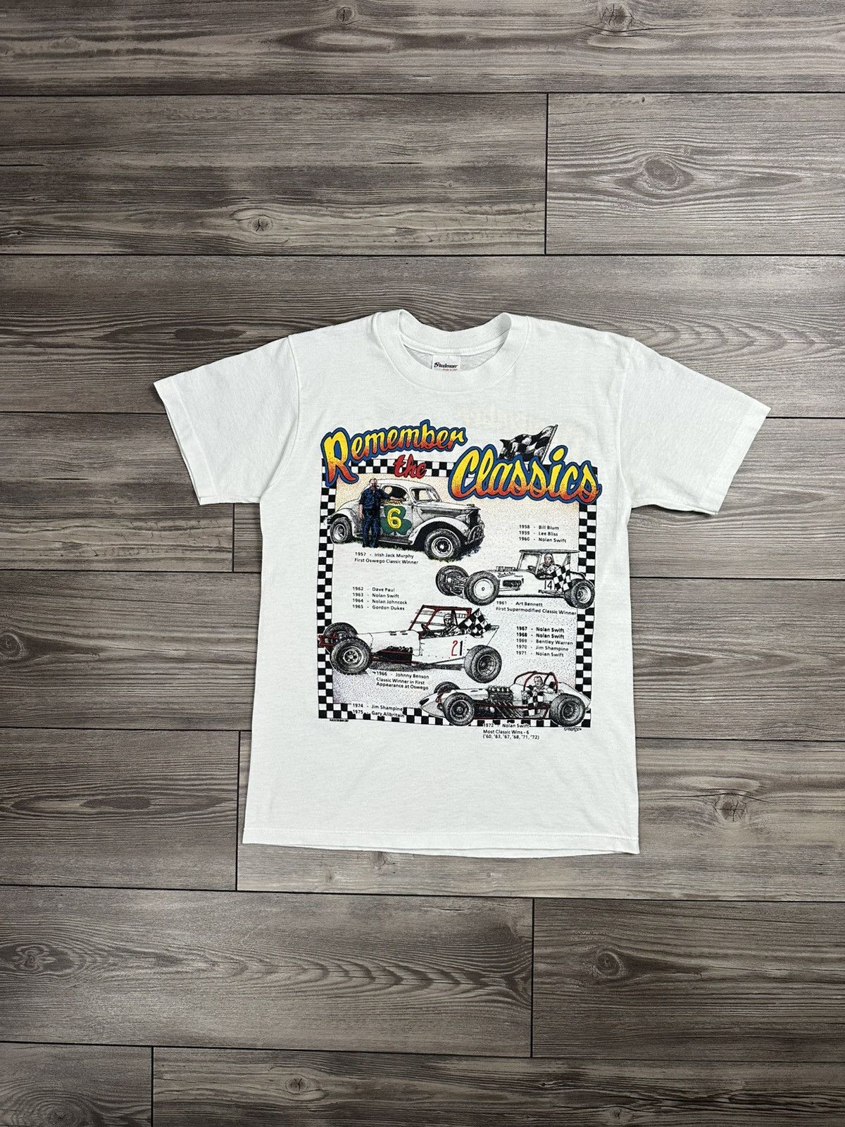 Vintage Vintage 80’s Remember The Classics Car T Shirt Size US S / EU 44-46 / 1 - 1 Thumbnail