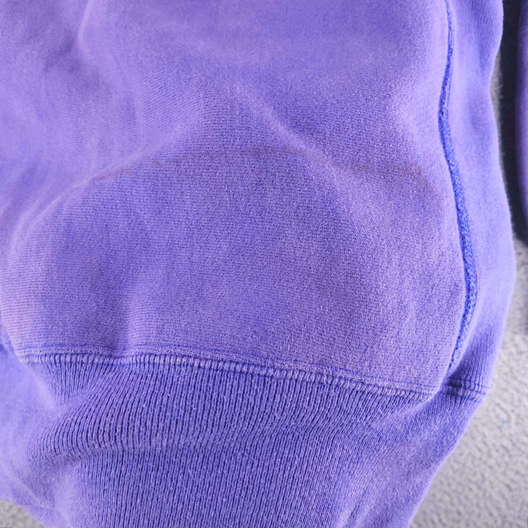Lee VINTAGE Lee Sweatshirt Mens S Crew Neck Heavyweight Purple USA Cross Grain Thick Pullover Size US S / EU 44-46 / 1 - 5 Thumbnail