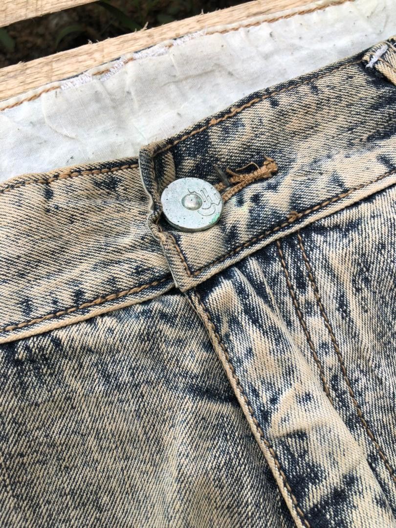Makaveli × Vintage Vintage Makaveli Tupac Shakur Denim Jeans Size US 32 / EU 48 - 6 Thumbnail