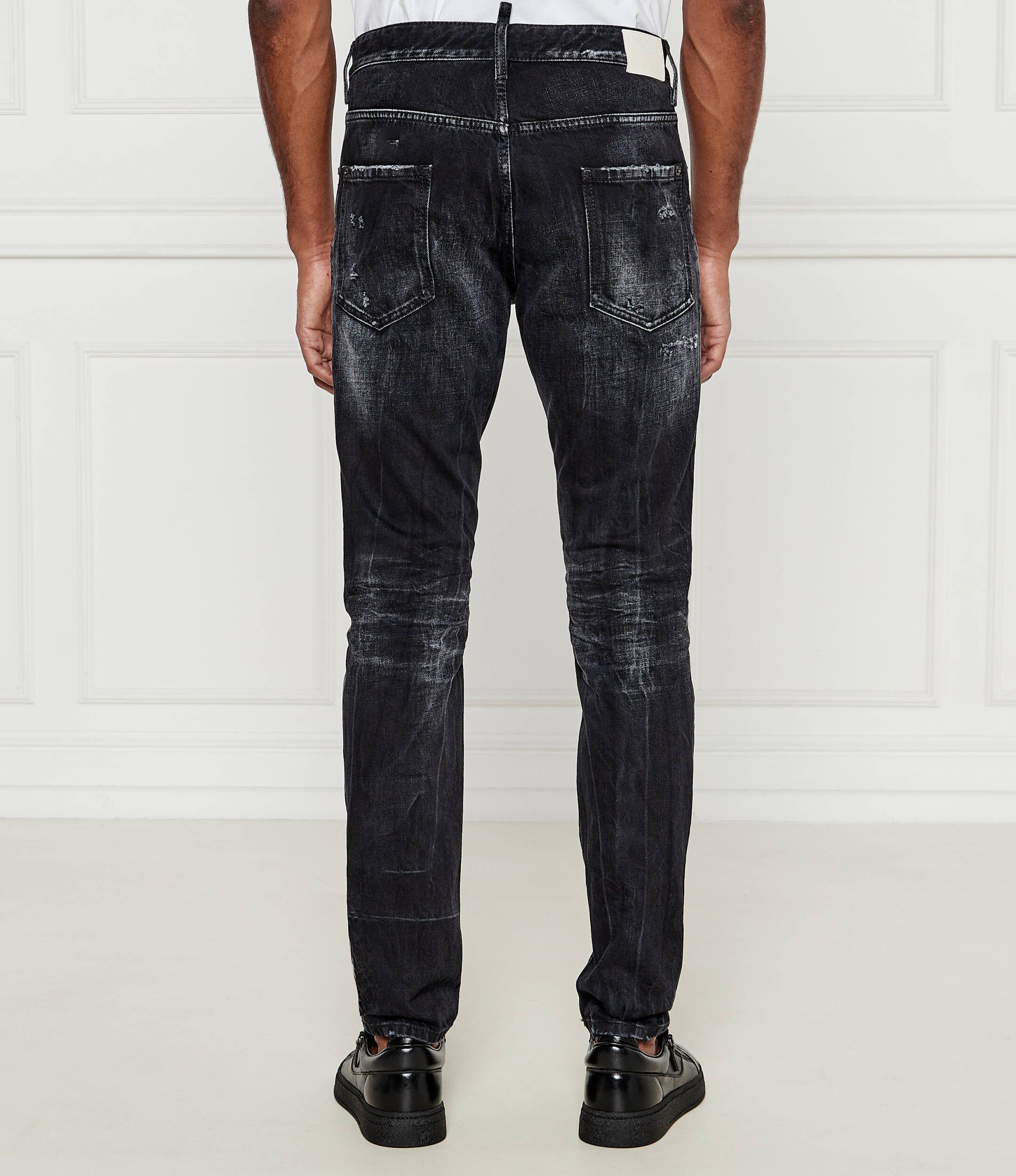 Dsquared2 o1s22i1n0325 Slim Fit Jeans in Black Size US 34 / EU 50 - 4 Thumbnail