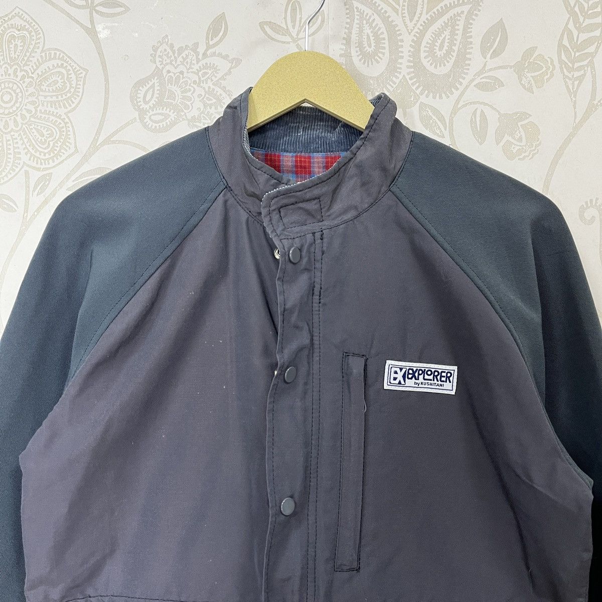 Japanese Brand × Sports Specialties Kushitani Explorer 1980s Bomber Blanket Light Jacket Japan Size US M / EU 48-50 / 2 - 21 Thumbnail