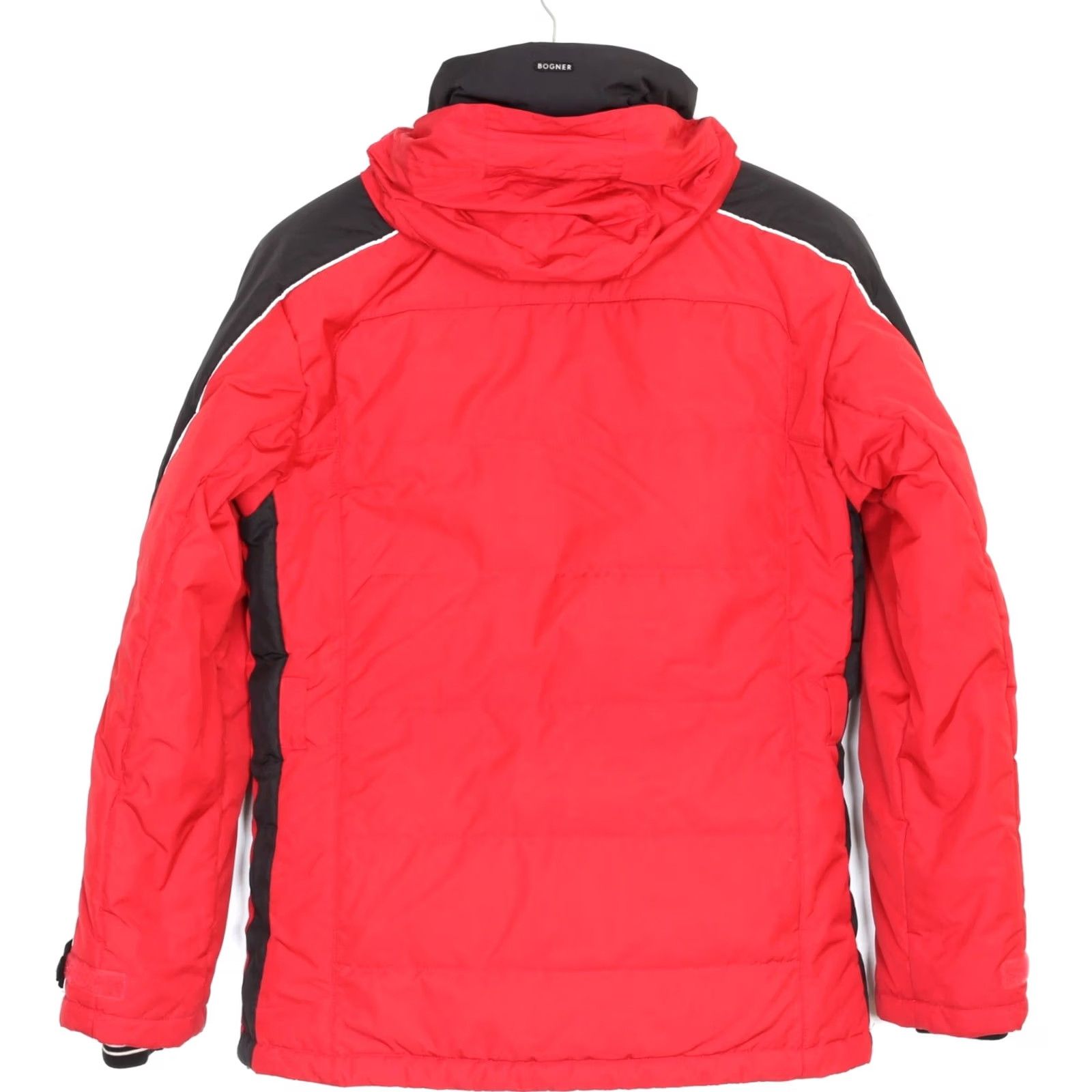 Bogner VINTAGE Bogner Ski Jacket Women 36 Hooded Padded Red MJ2837 Size XS / US 0-2 / IT 36-38 - 4 Thumbnail