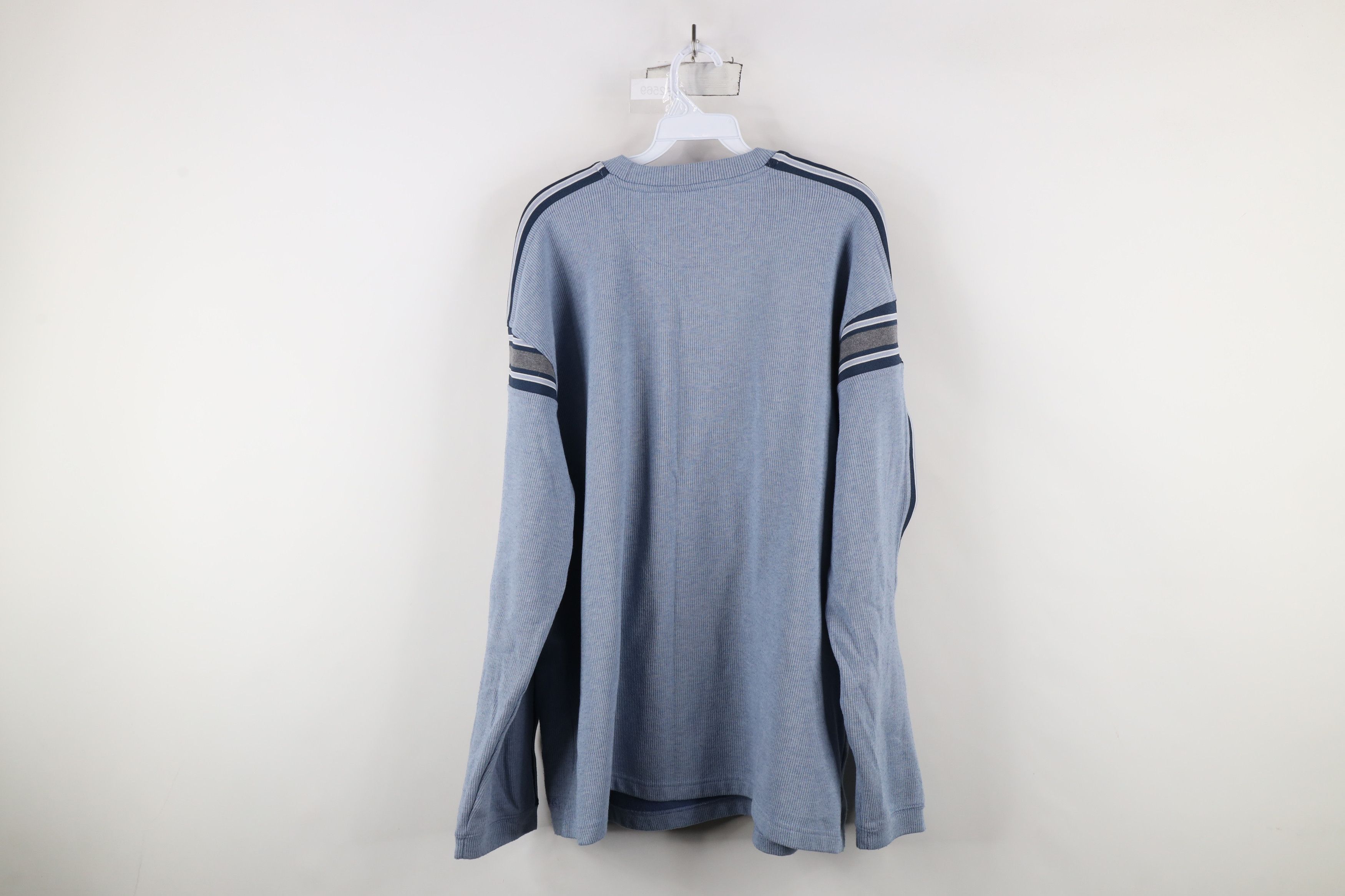 Vintage Vintage 90s Streetwear Heavyweight Knit Long Sleeve T-Shirt Size US XL / EU 56 / 4 - 9 Thumbnail
